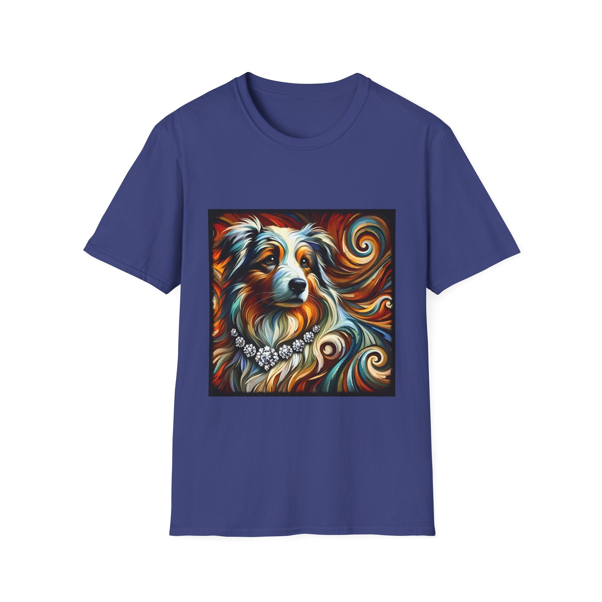 Australian Shepherd Diamond Swirl | Unisex Dog T-Shirt