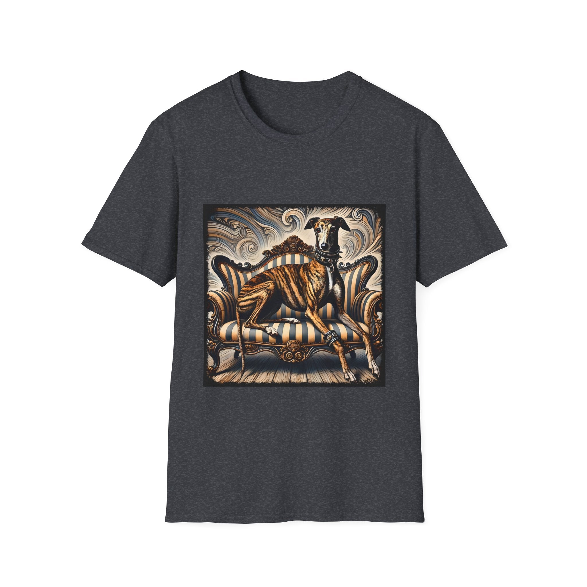 Greyhound Brindle Rocker | Unisex Dog T-Shirt