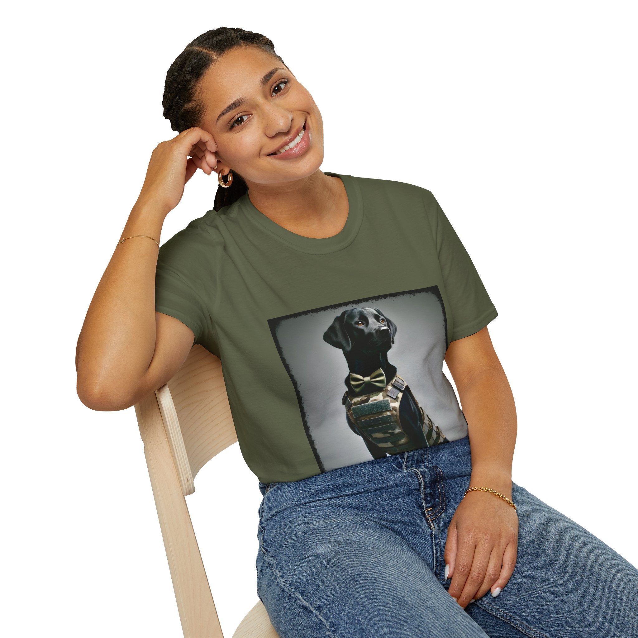 Labrador Retriever Tactical Boss | Unisex Dog T-Shirt
