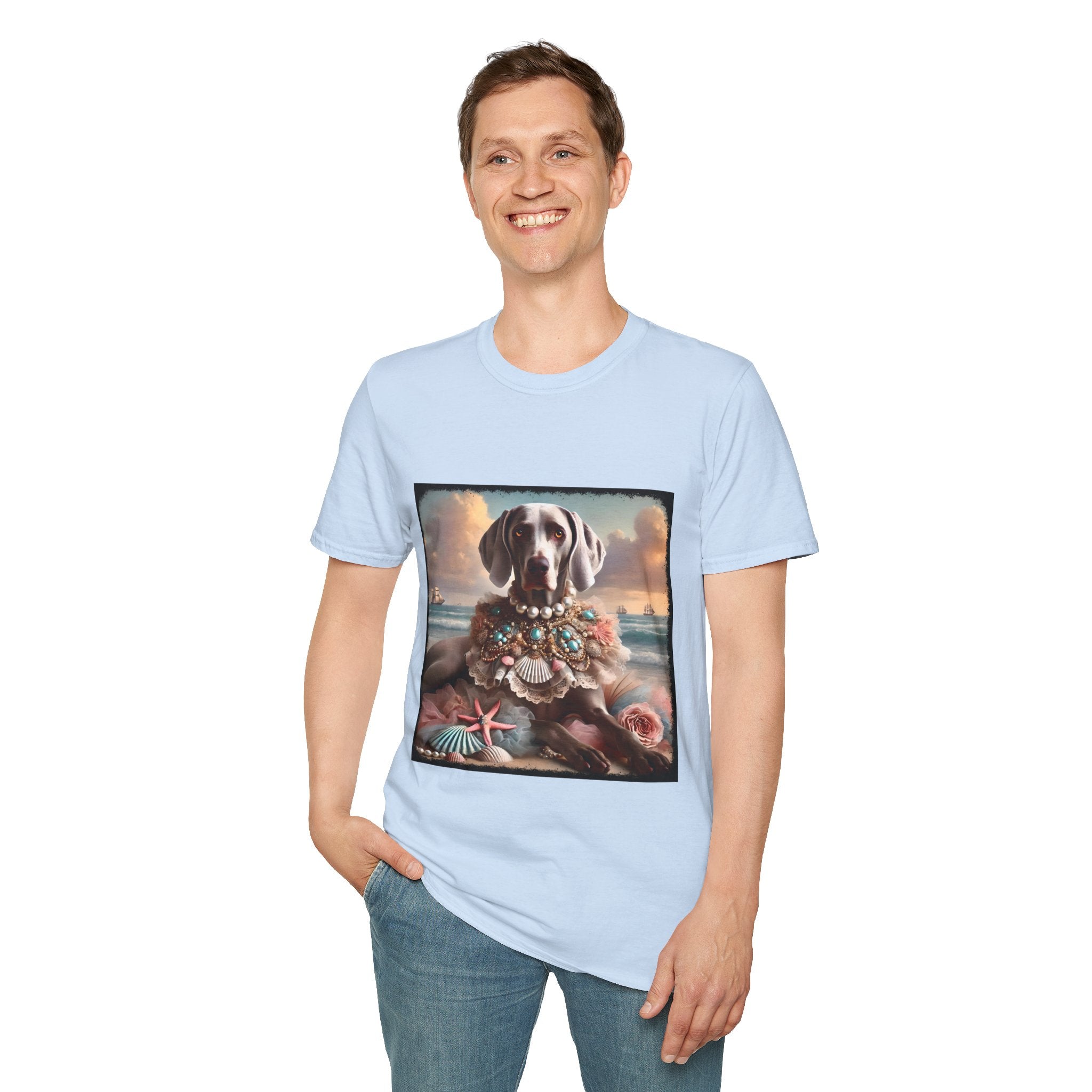 Weimaraner Beach Babe | Unisex Dog T-Shirt