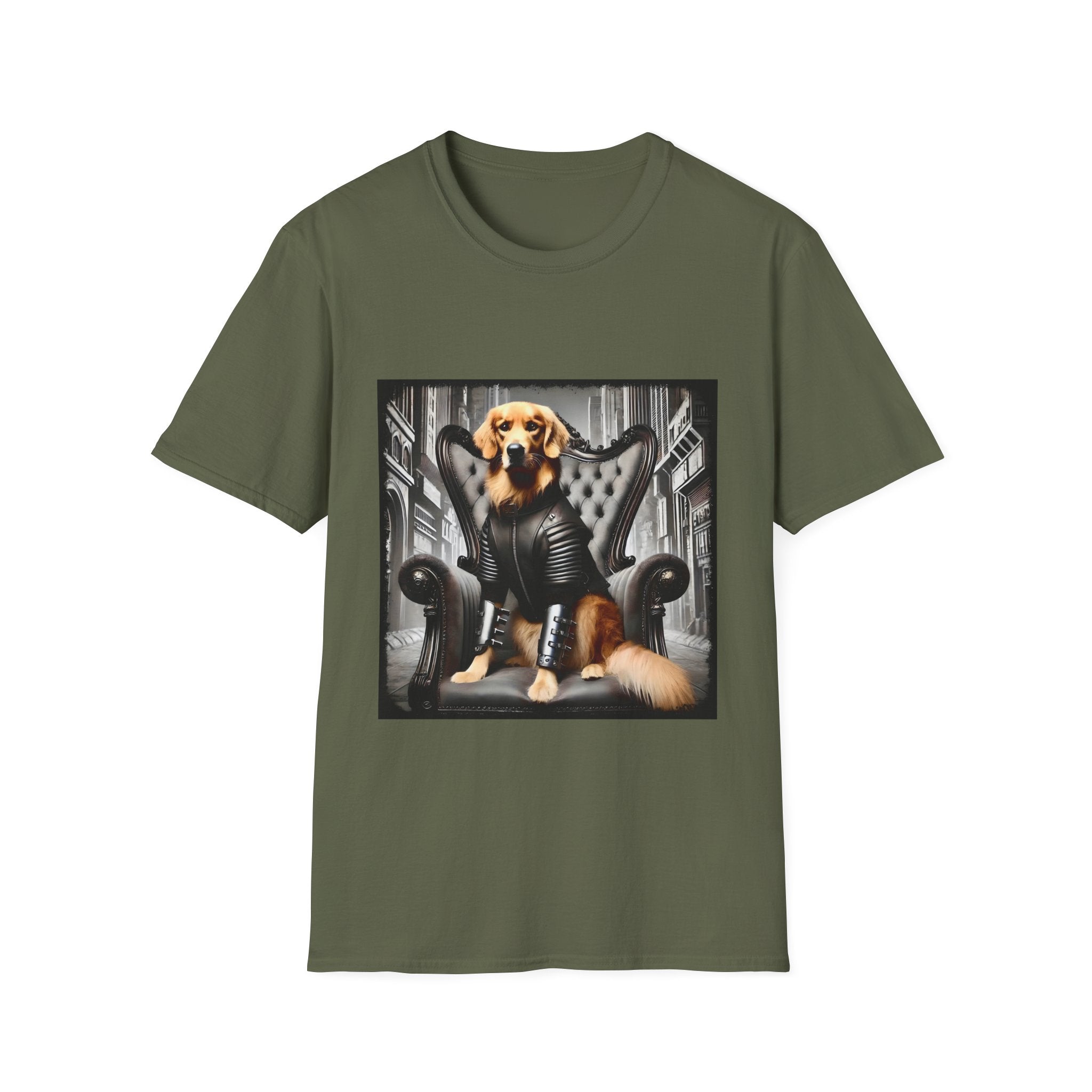Golden Retriever Regal Rogue | Unisex Dog T-Shirt