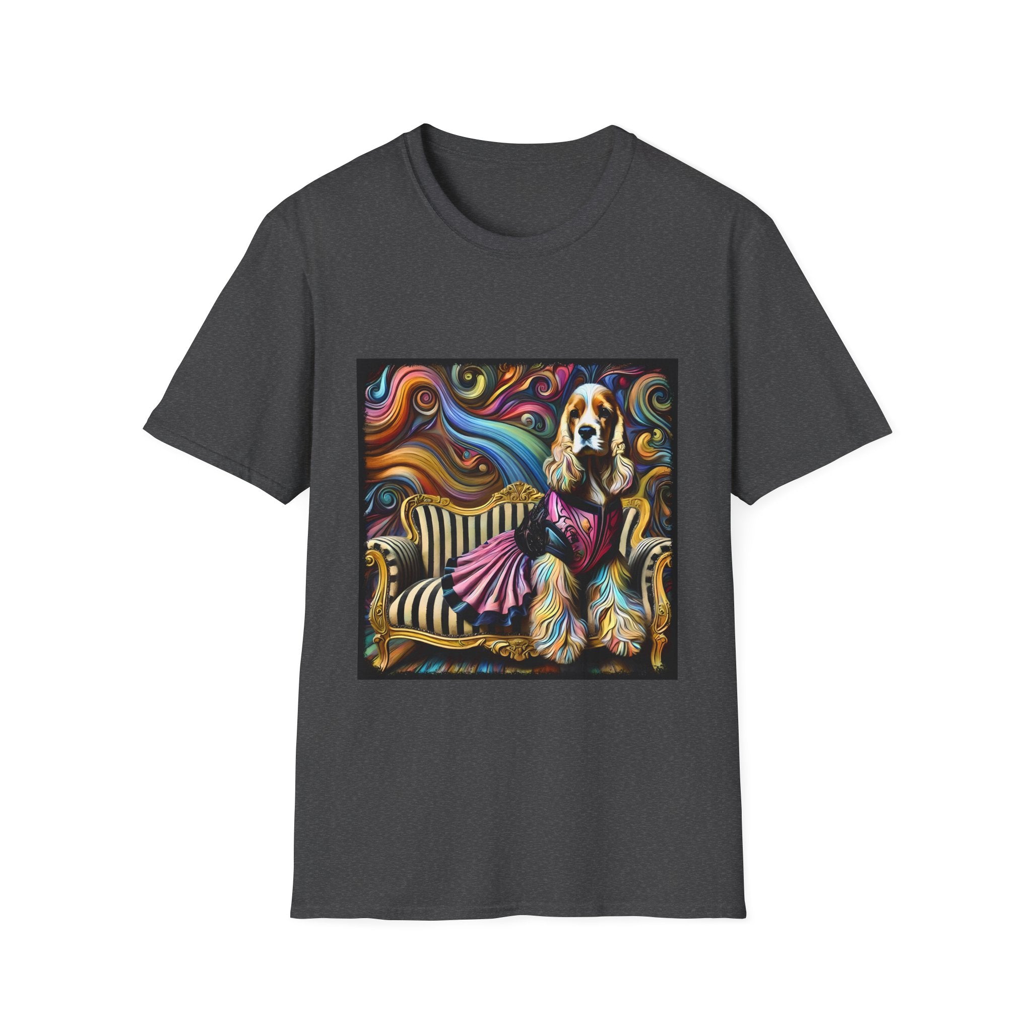 Cocker Spaniel Princess Rocker | Unisex Dog T-Shirt