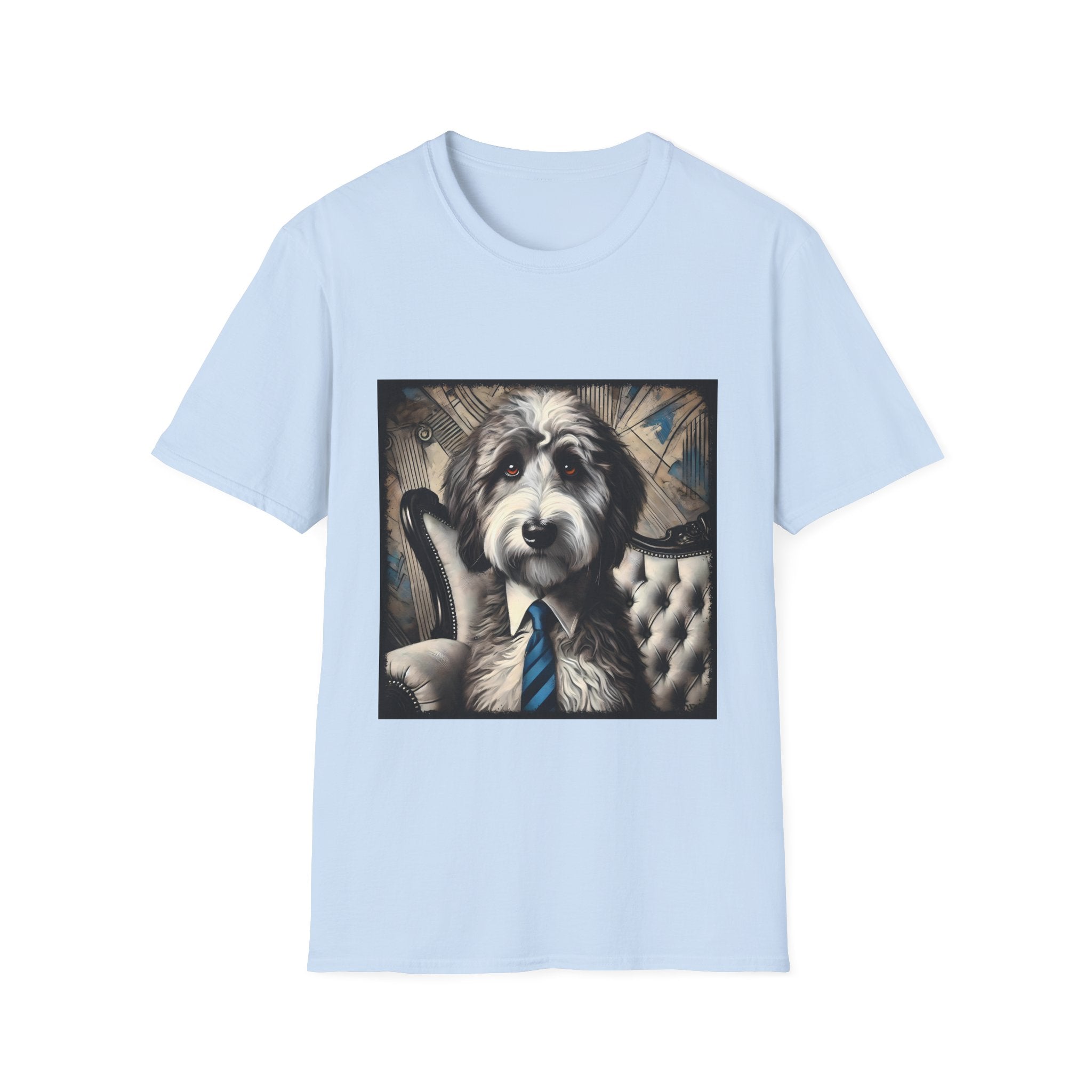 Sheepadoodle Handsome Gent | Unisex Dog T-Shirt
