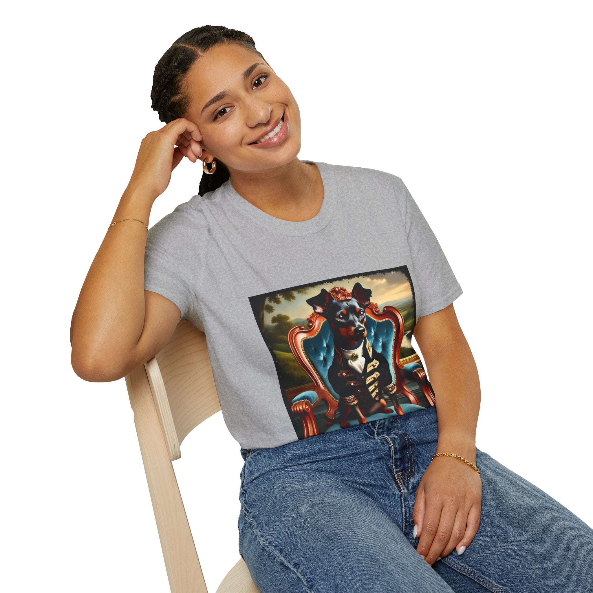 Doberman Pinscher Dashing Duke | Unisex Dog T-Shirt