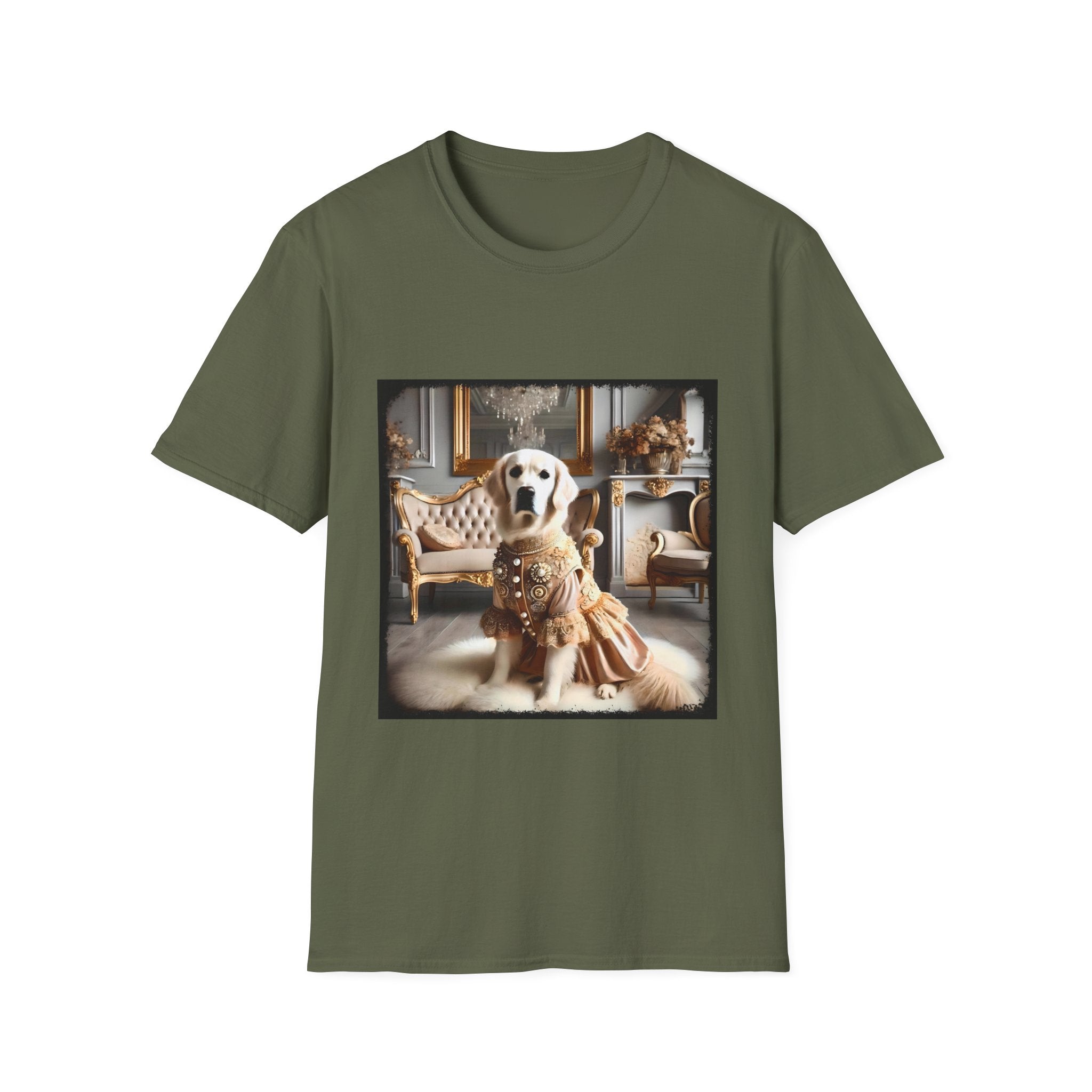 Golden Retriever Priveleged Pup | Unisex Dog T-Shirt