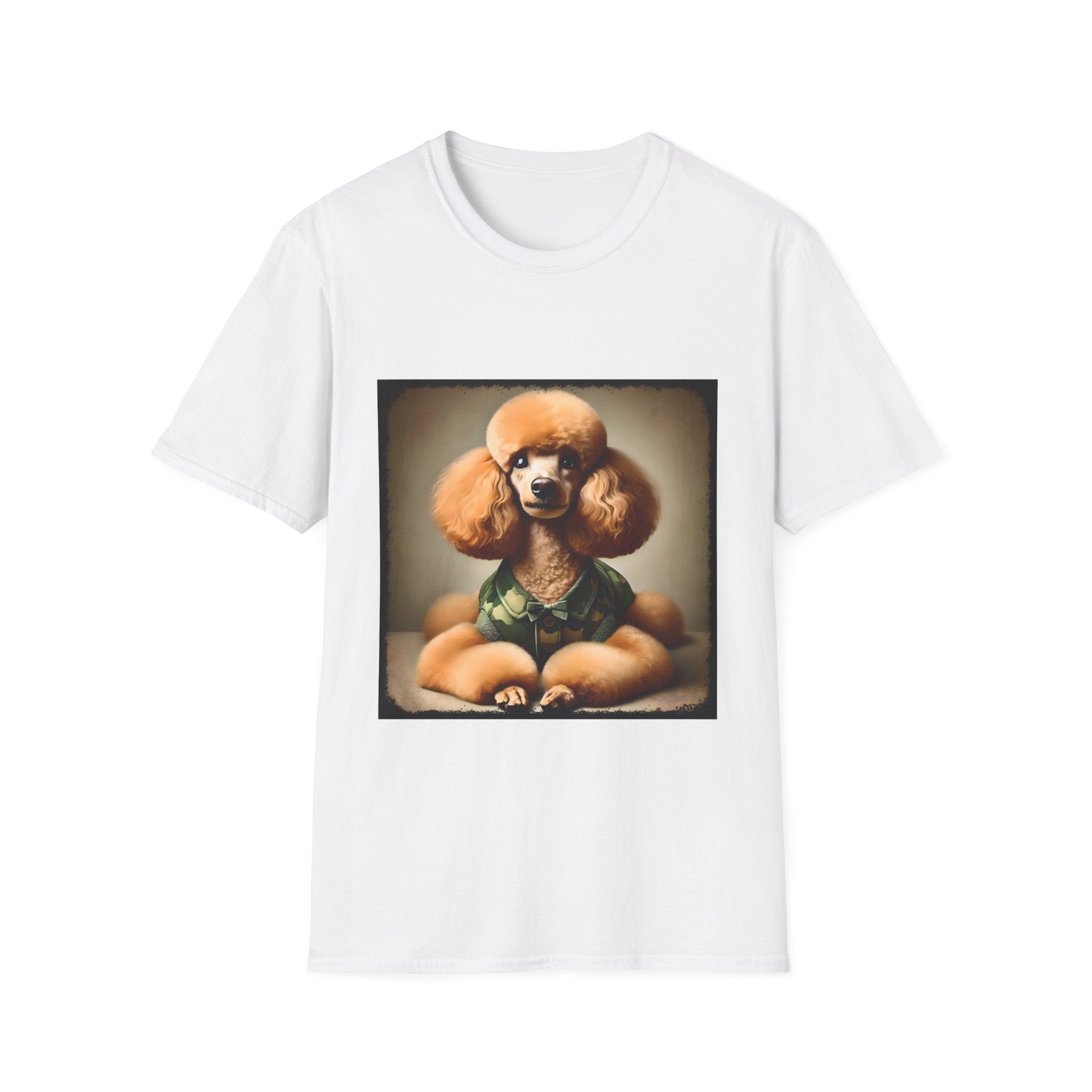 Poodle Camo Chic  | Unisex Dog T-Shirt
