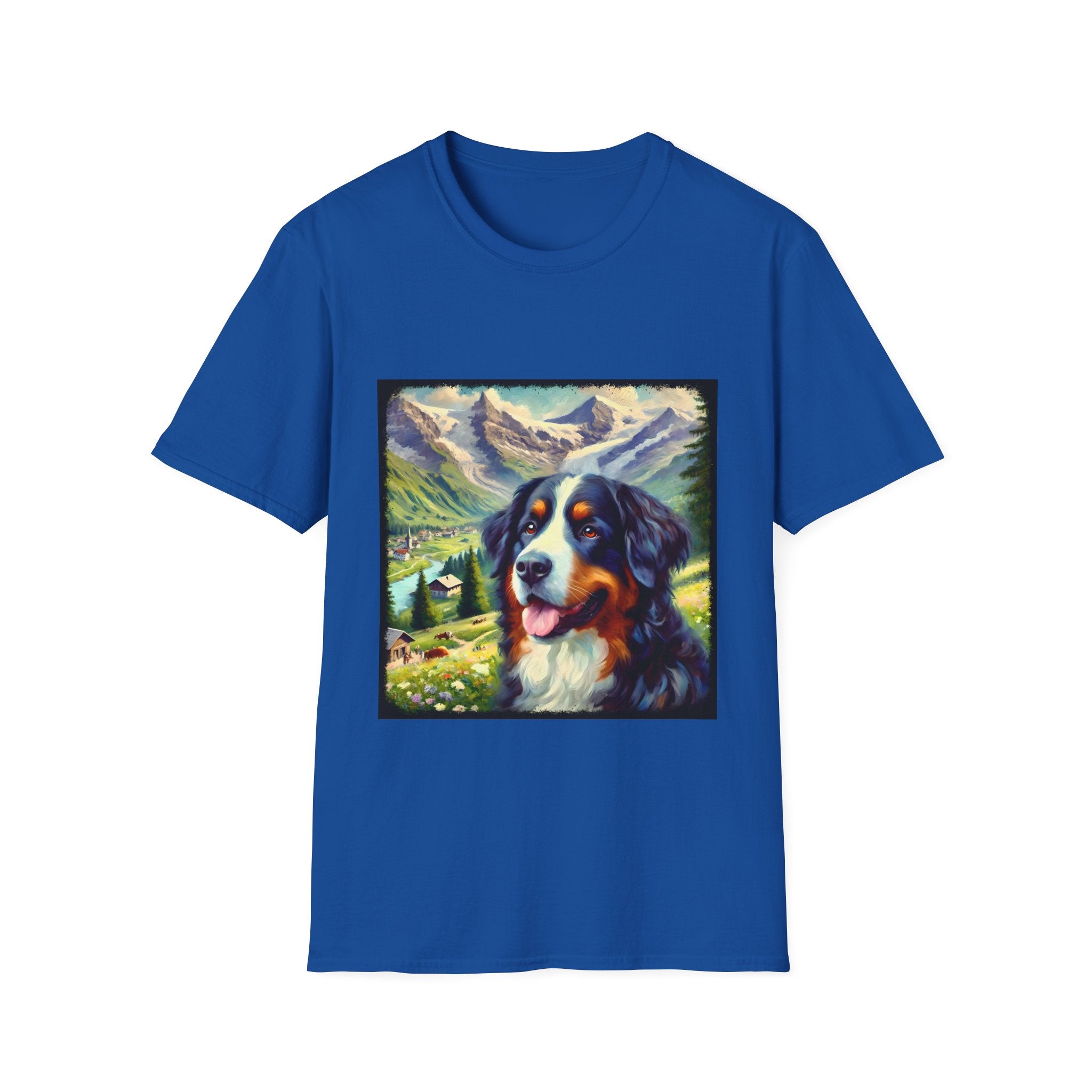 Bernese Mountain Dog Swiss Classic | Unisex Dog T-Shirt