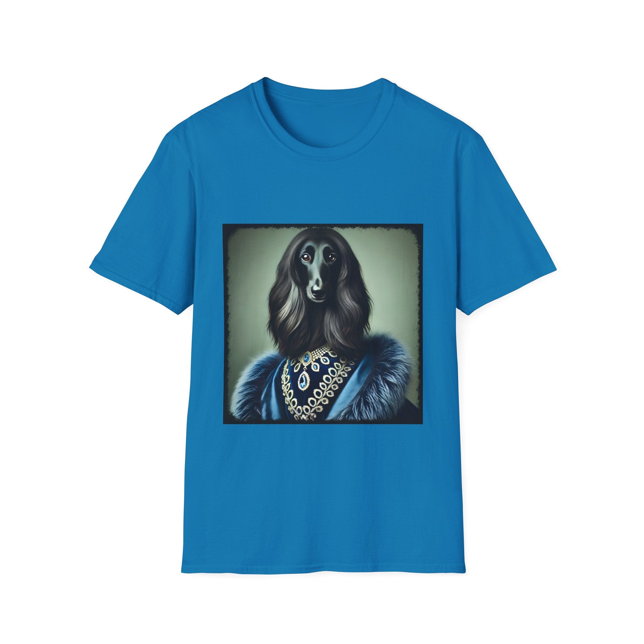 Afghan Hound Blue Belle | Unisex Dog T-Shirt
