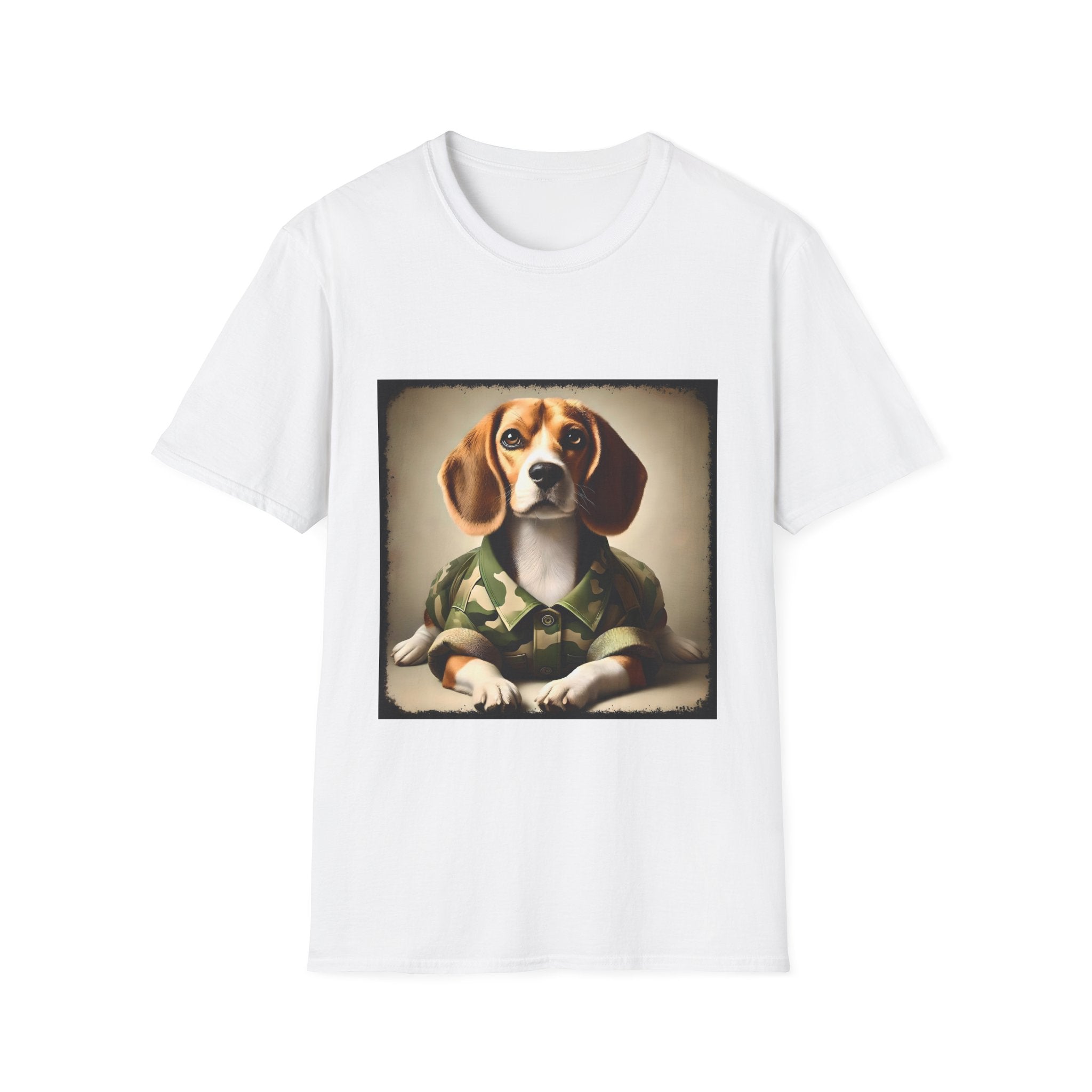 Beagle Camo Comrade | Unisex Dog T-Shirt
