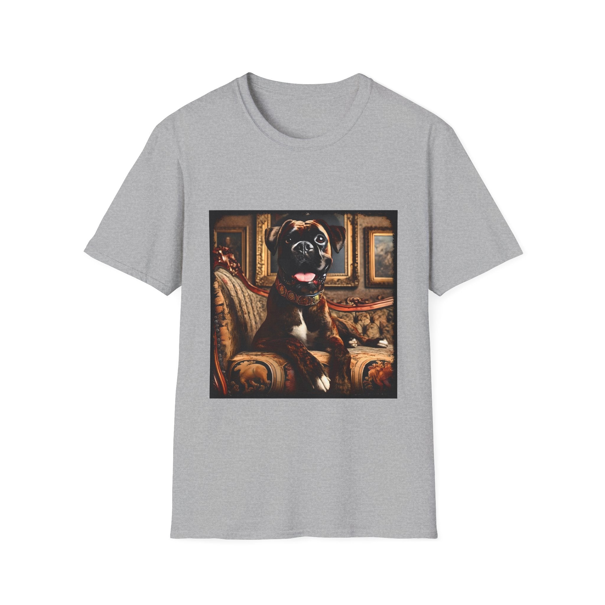 Boxer Happy Regal | Unisex Dog T-Shirt