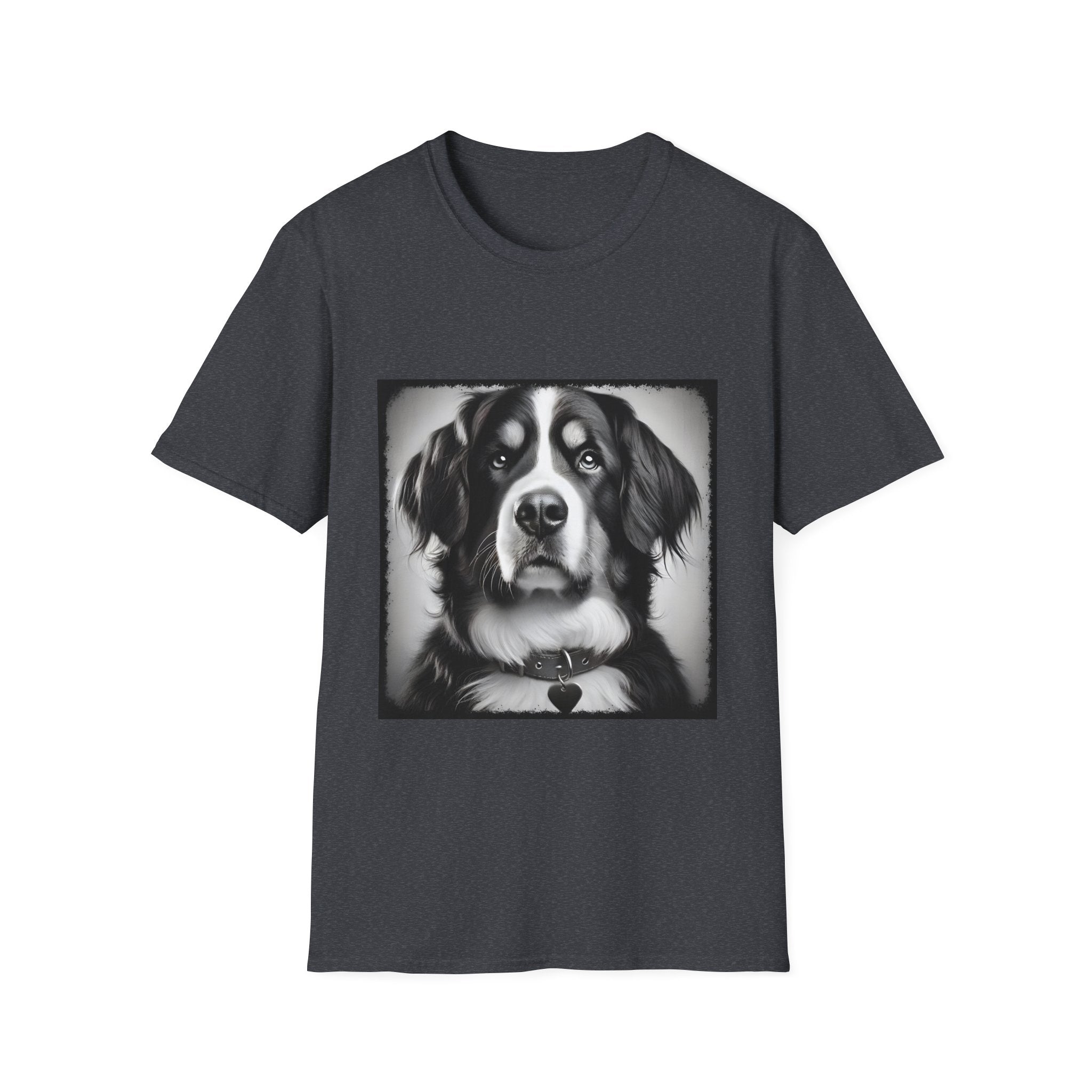 Bernese Mountain Dog Sweet Heart | Unisex Dog T-Shirt