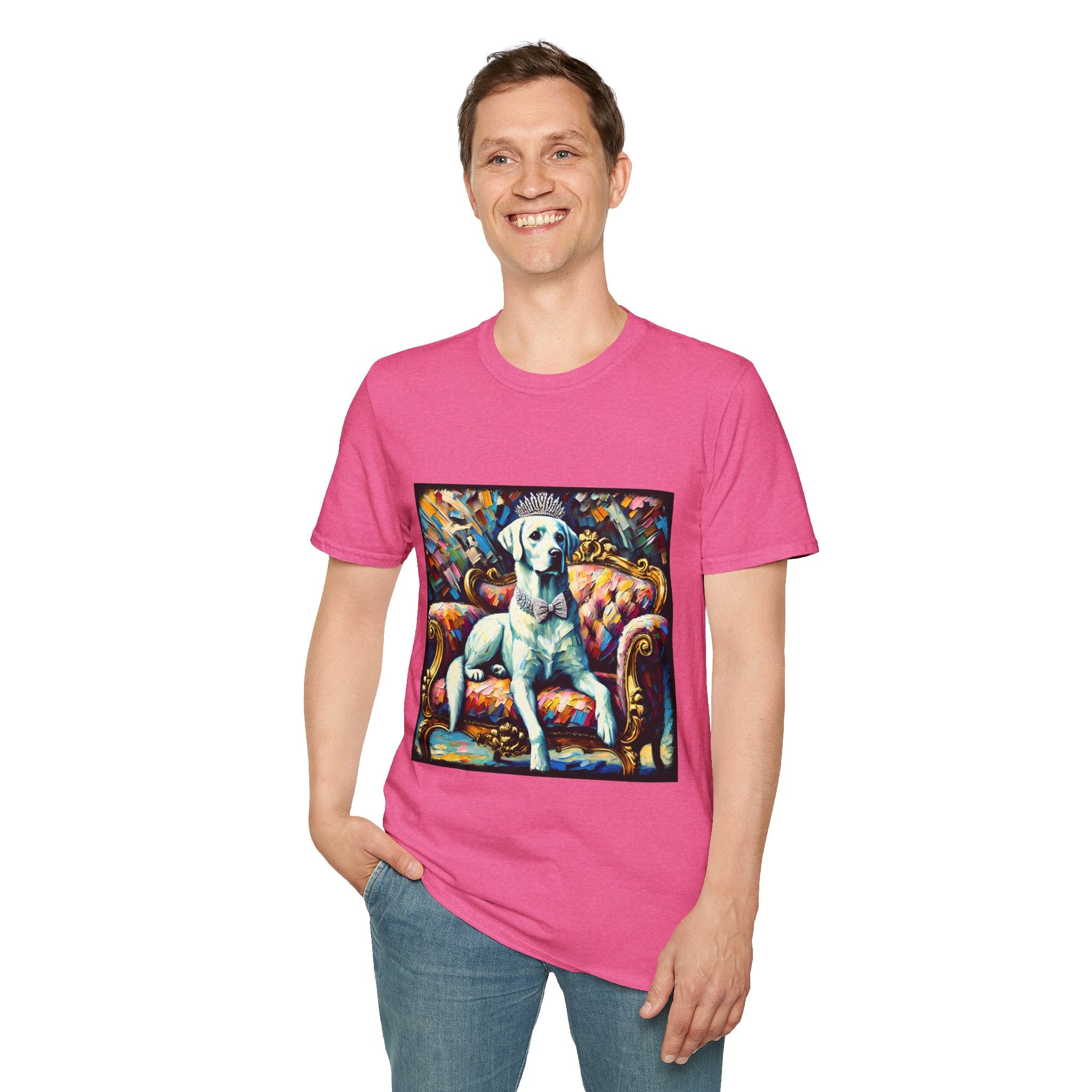 Labrador Retriever Diamond Princess Classic  | Unisex Dog T-Shirt