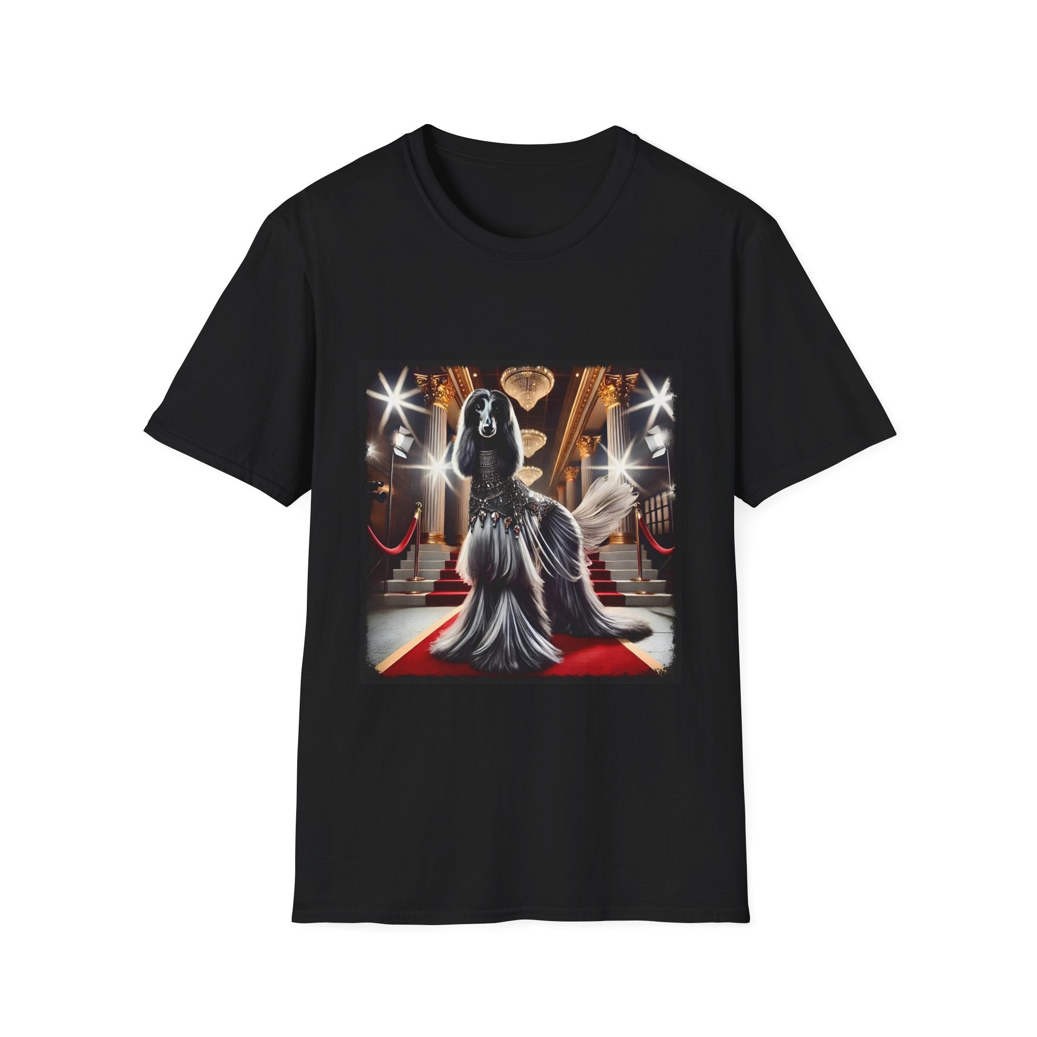 Afghan Hound Dazzling Diva | Unisex Dog T-Shirt