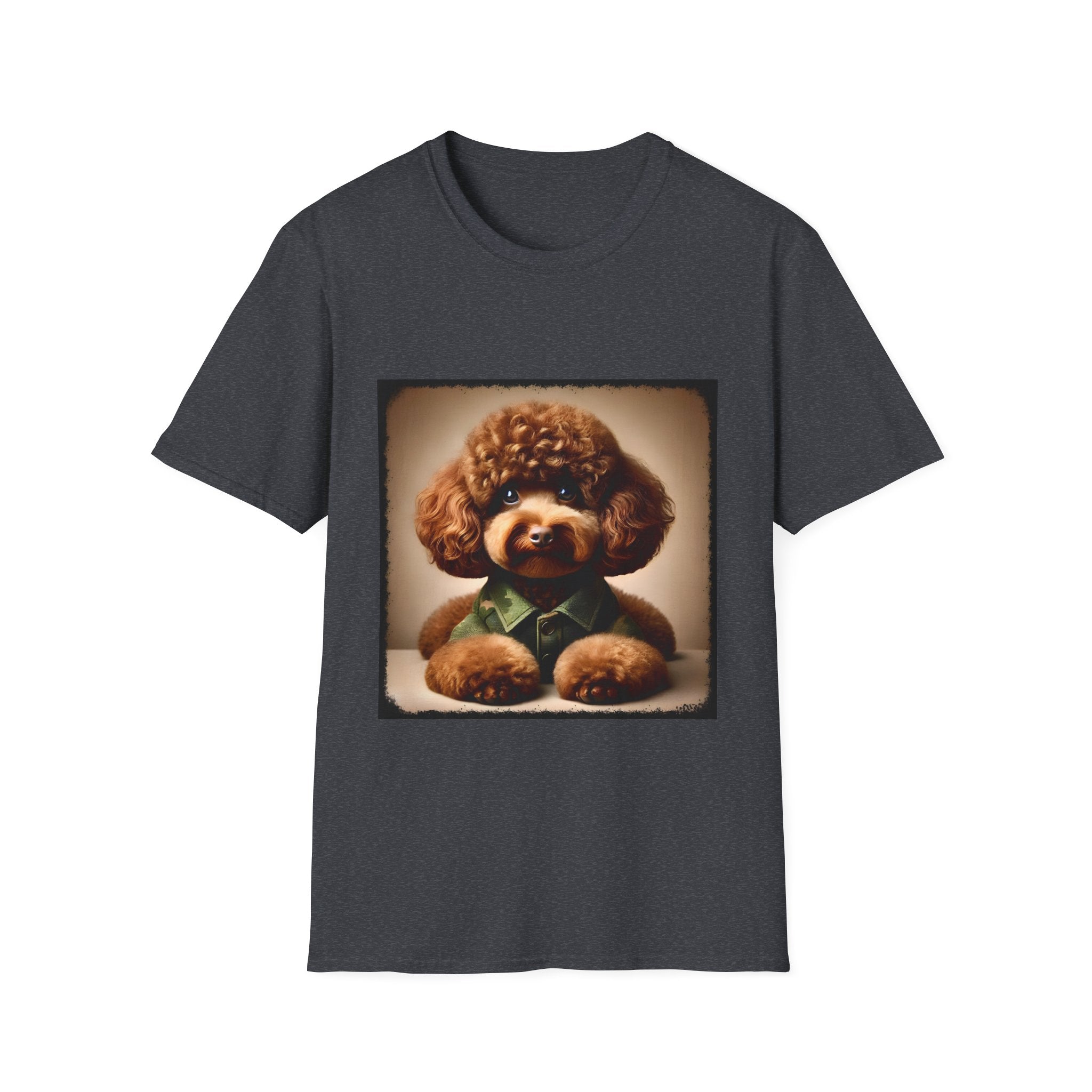 Poodle Beary Camo | Unisex Dog T-Shirt