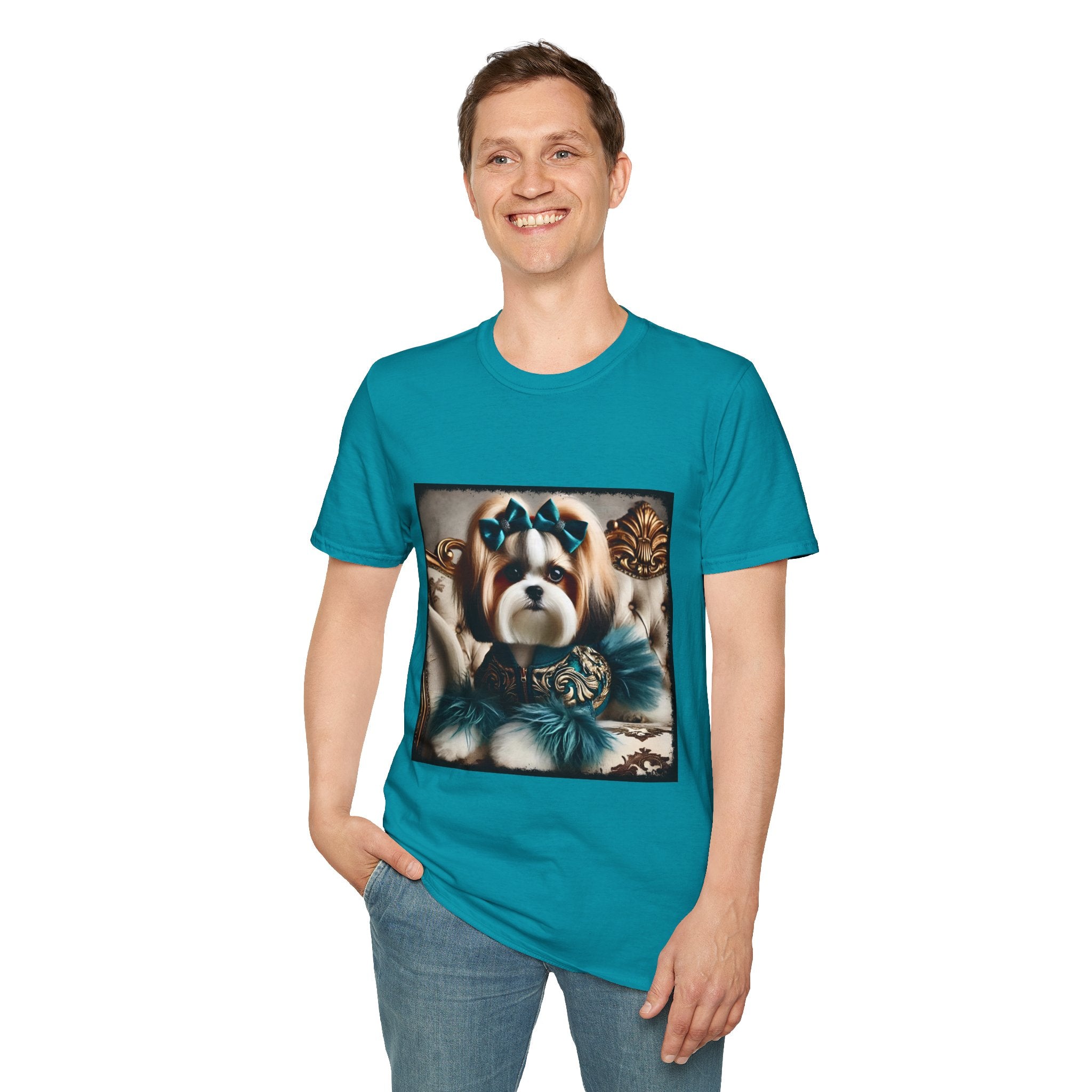 Shih Tzu Chic Muse | Unisex Dog T-Shirt