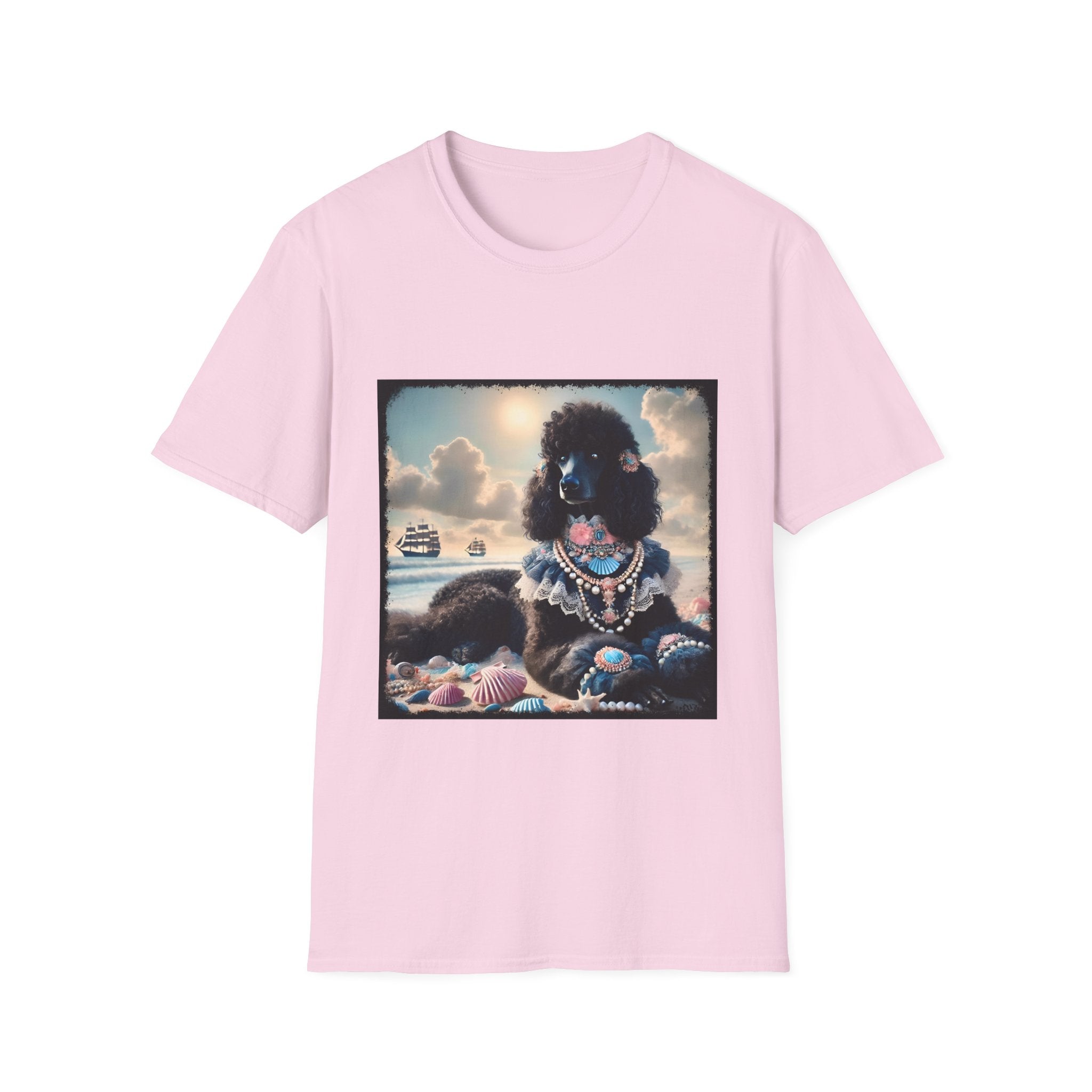 Poodle Beach Babe | Unisex Dog T-Shirt