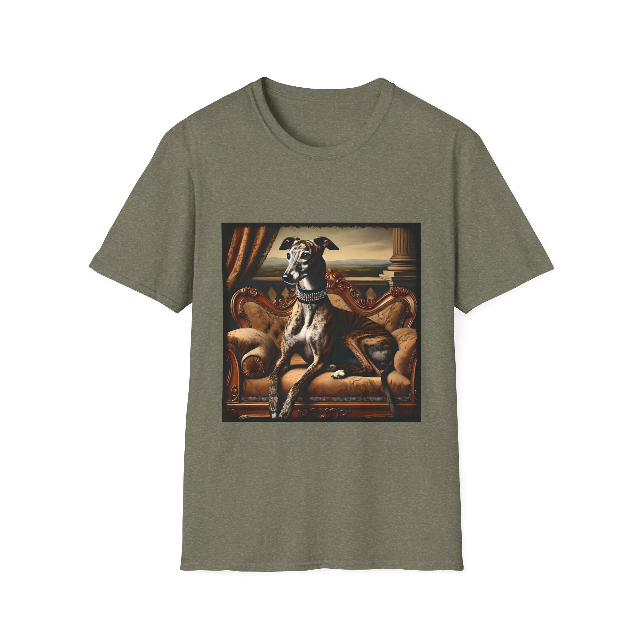 Whippet Brindle Diva | Unisex Dog T-Shirt
