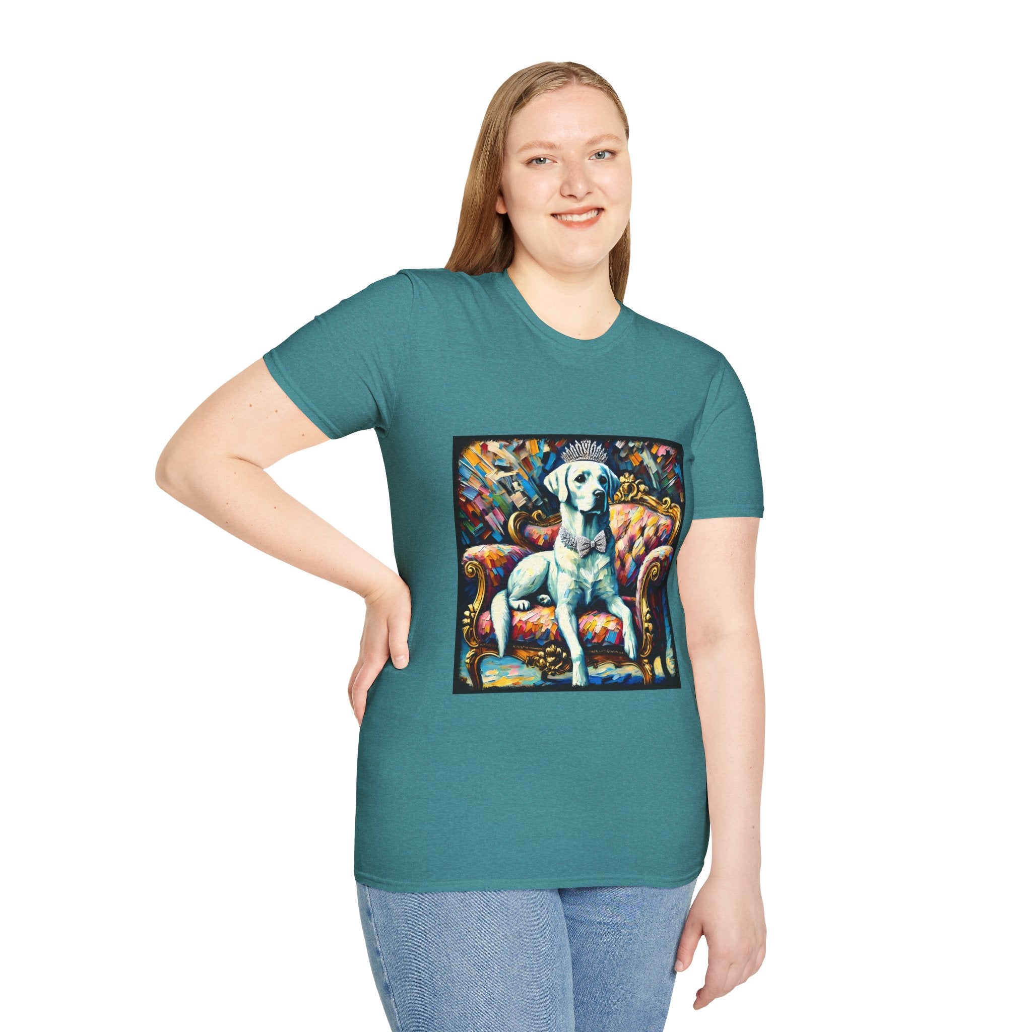 Labrador Retriever Diamond Princess Classic  | Unisex Dog T-Shirt