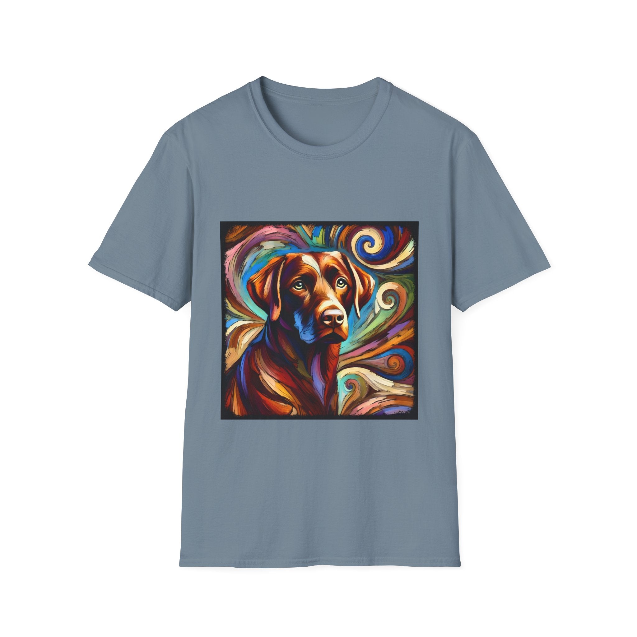 Labrador Retriever Bold Swirl | Unisex Dog T-Shirt