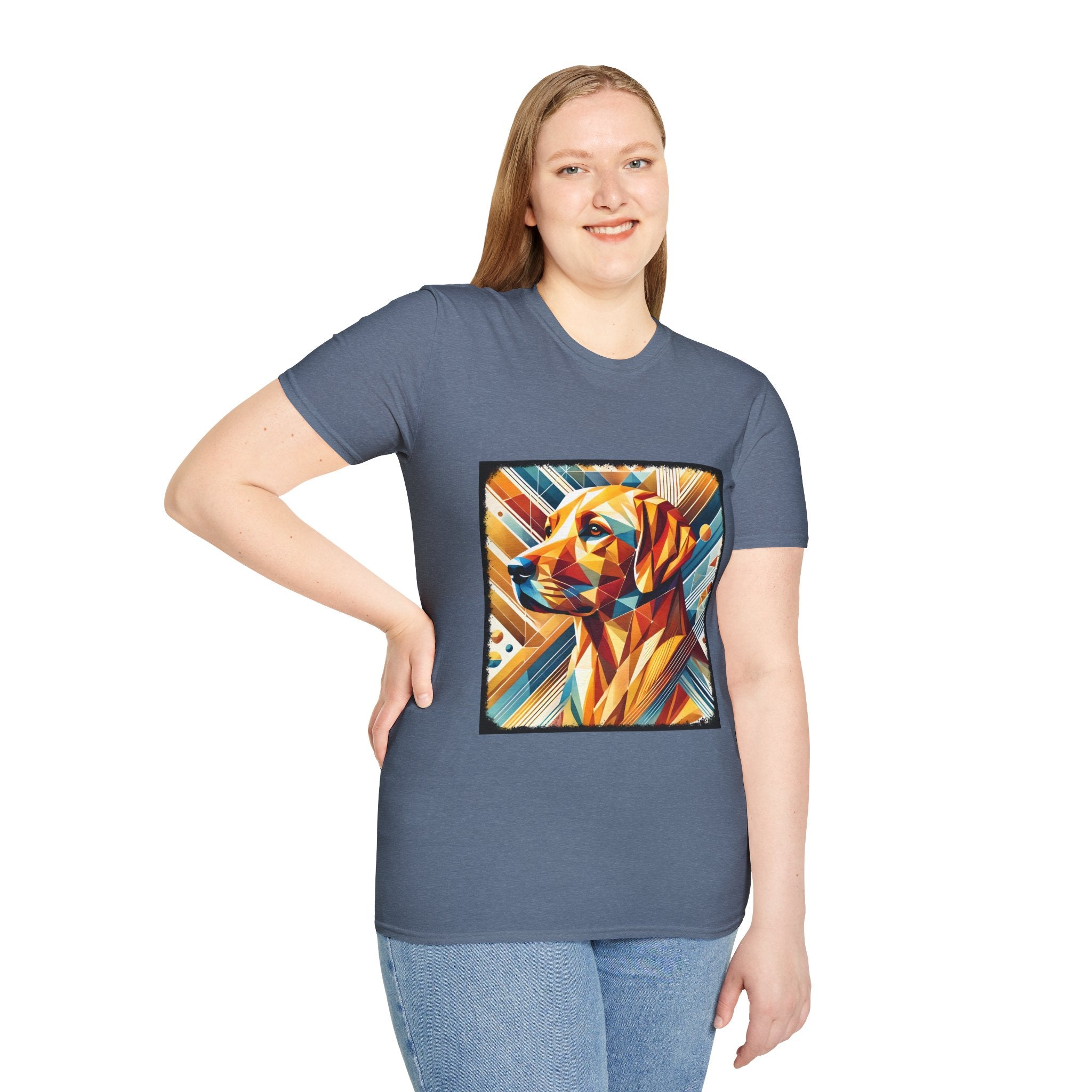 Labrador Retriever Vivid Geometric | Unisex Dog T-Shirt