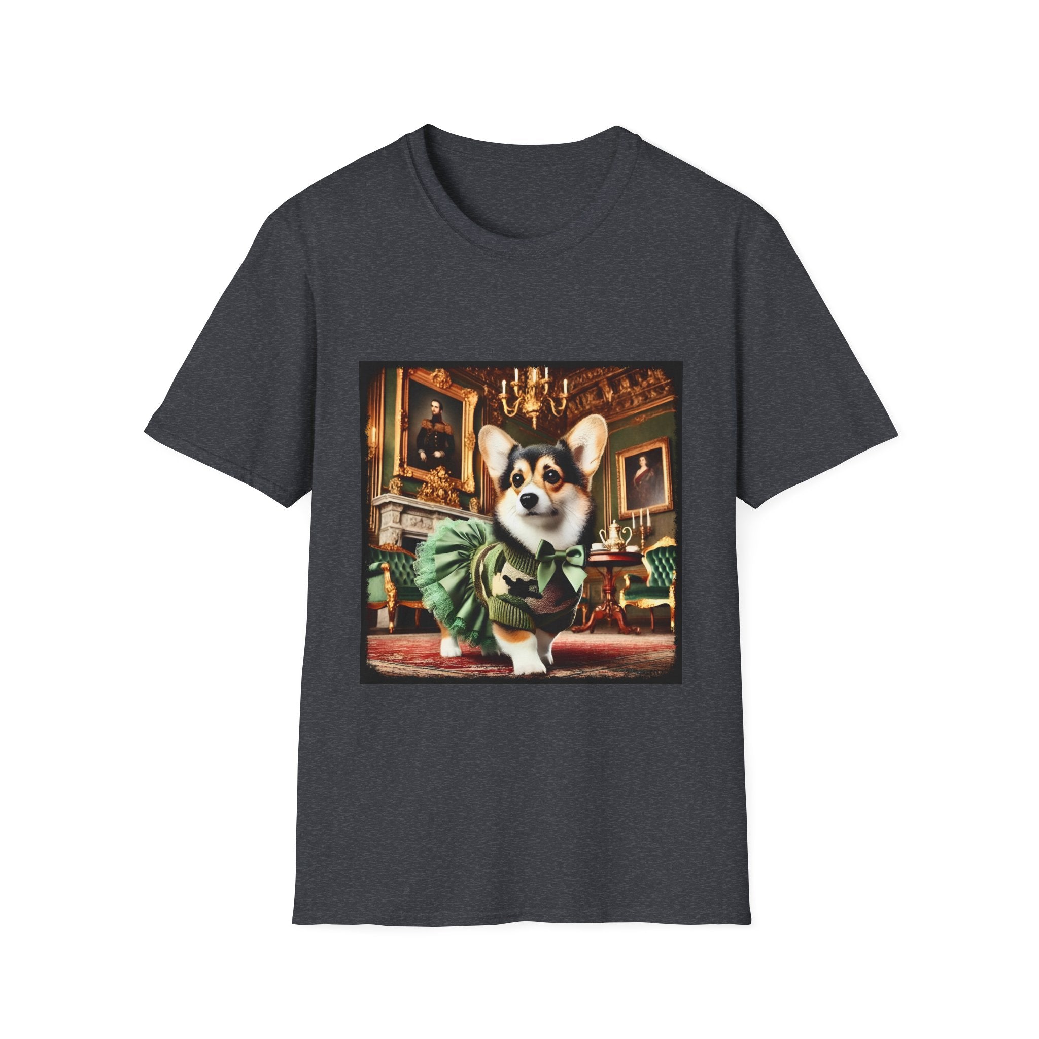 Pembroke Welsh Corgi Camo Glam | Unisex Dog T-Shirt