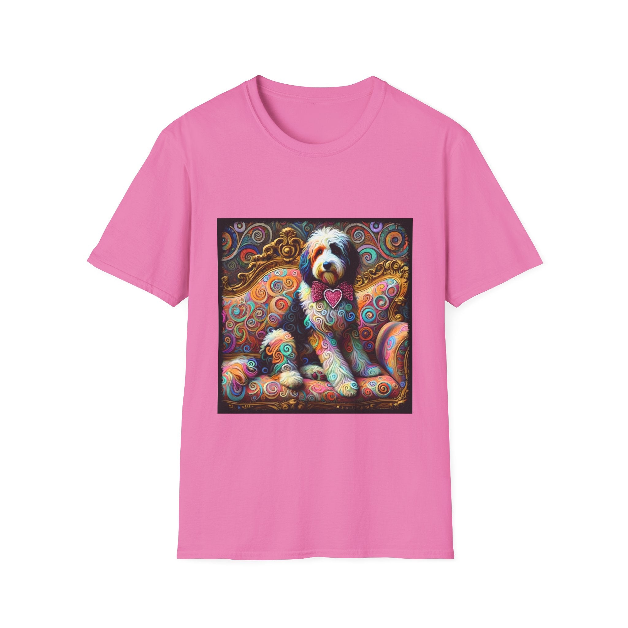 Bernedoodle Love Swirl | Unisex Dog T-Shirt