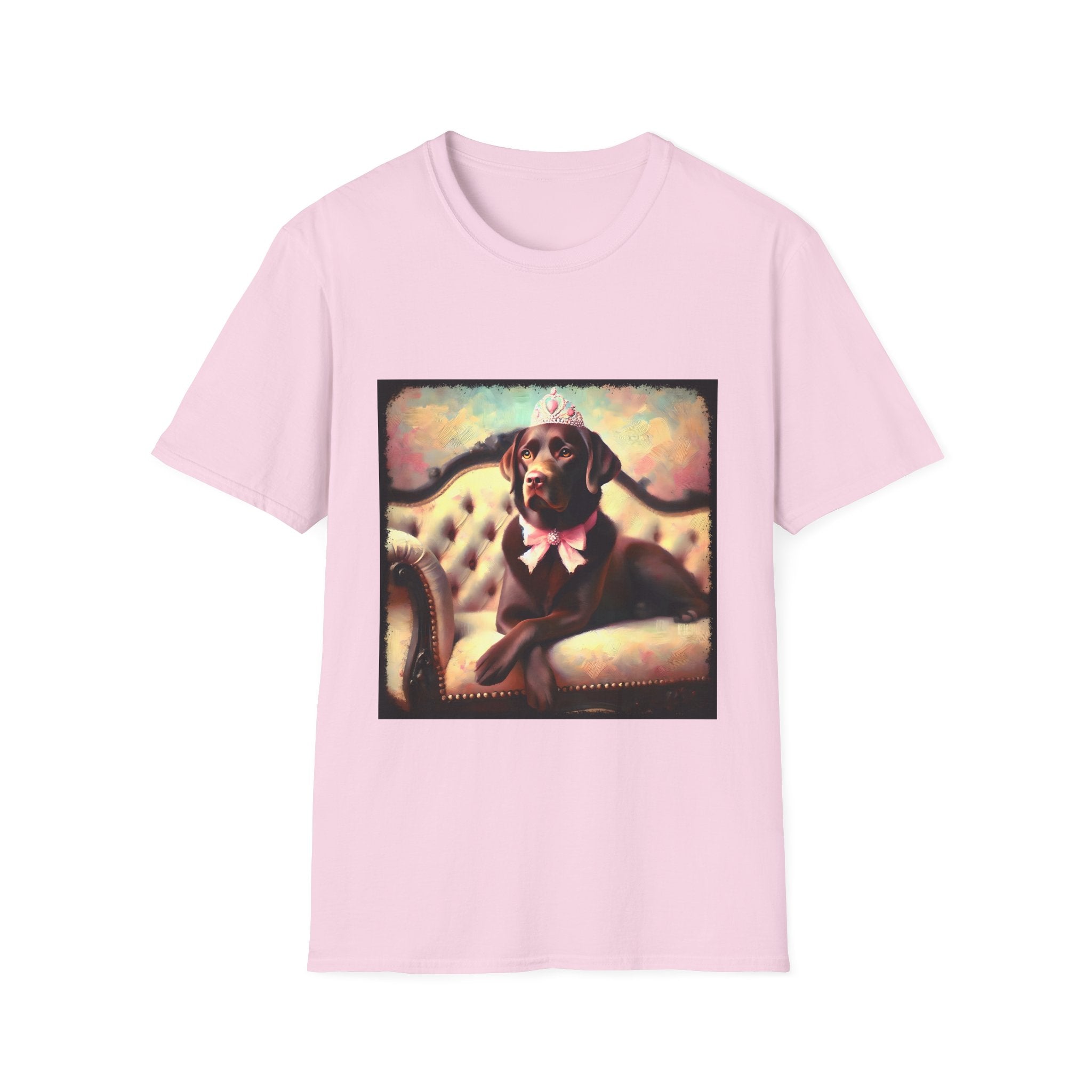 Labrador Retriever Poised Princess Classic | Unisex Dog T-Shirt