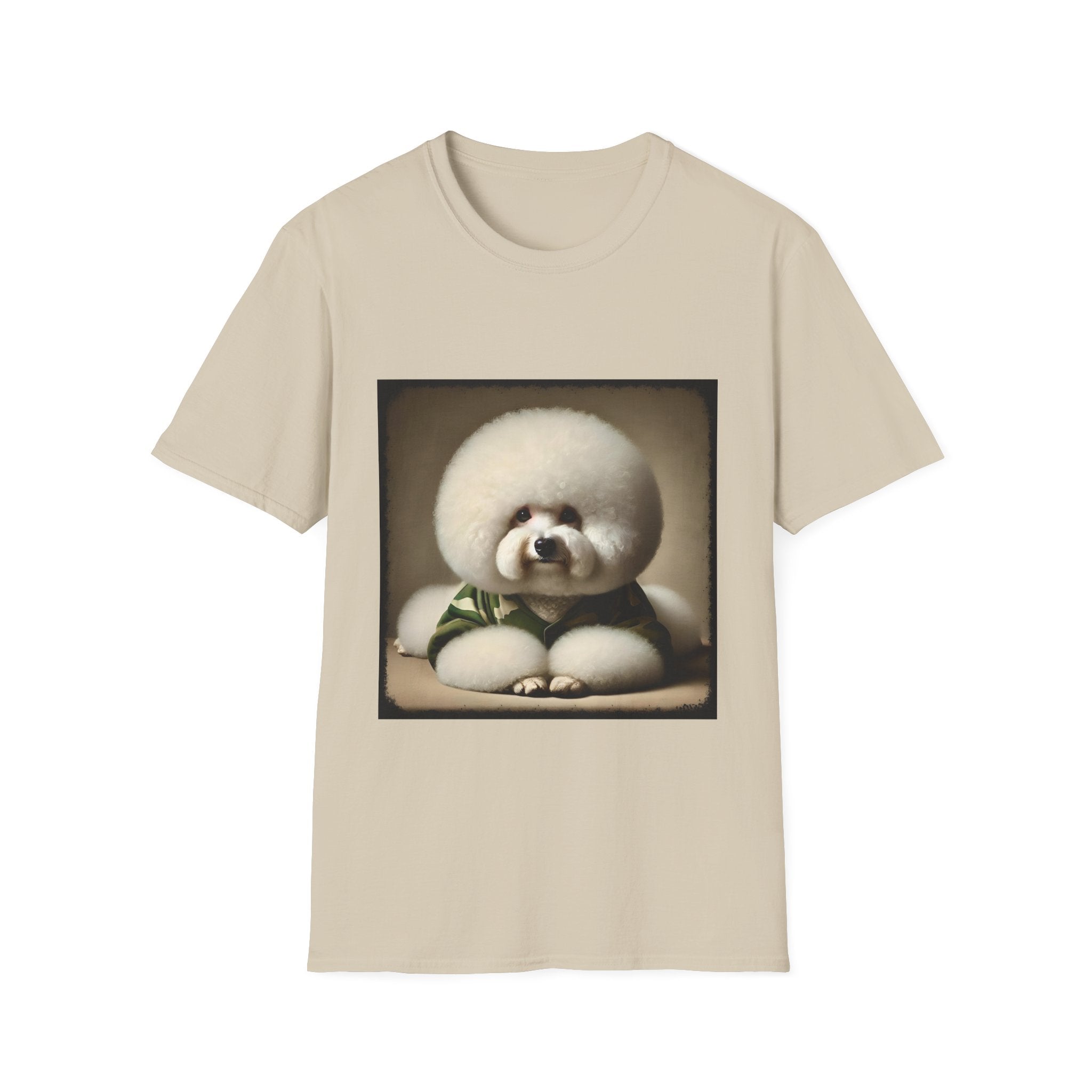 Bichon Frise Combat Cutie | Unisex Dog T-Shirt