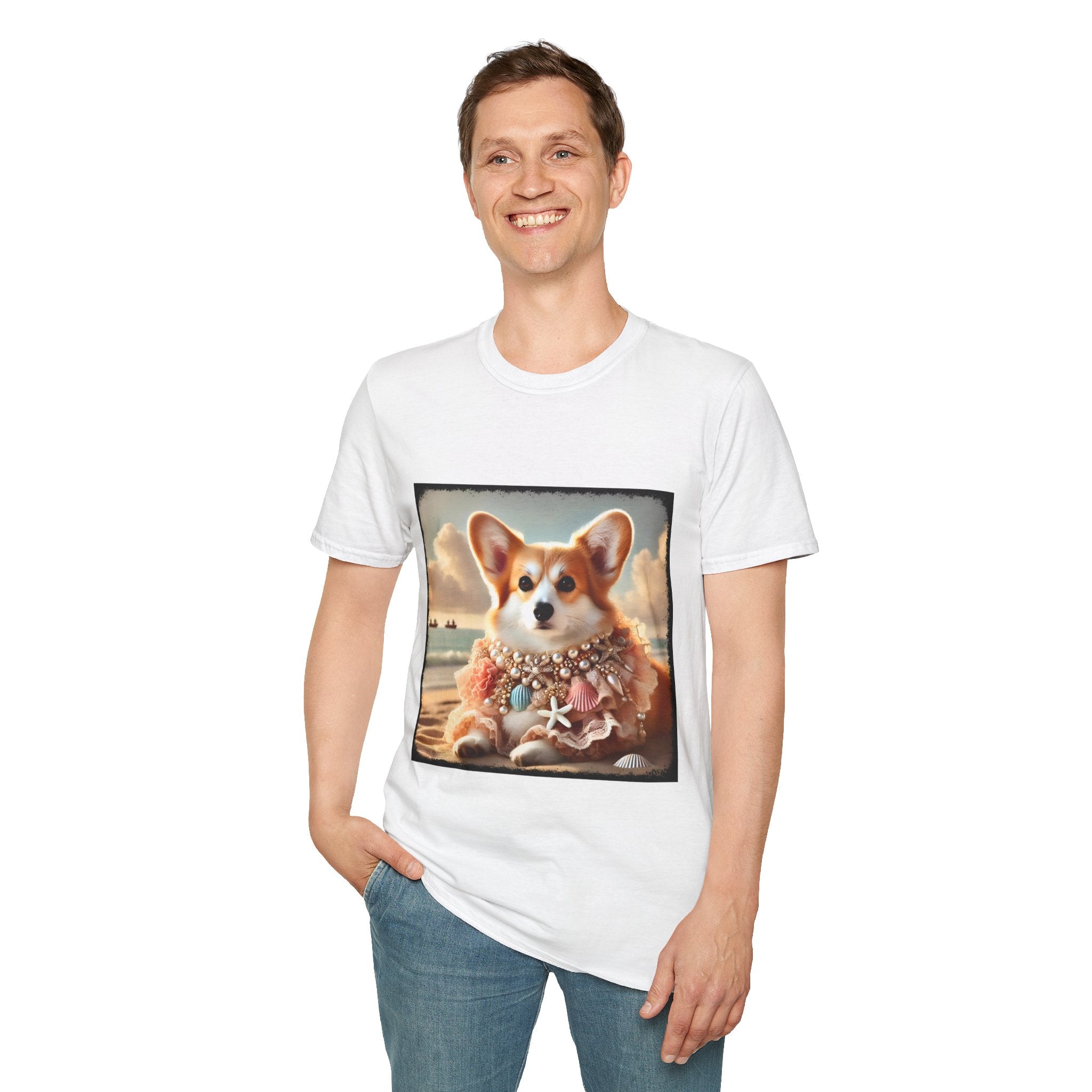 Pembroke Welsh Corgi Ocean Queen | Unisex Dog T-Shirt