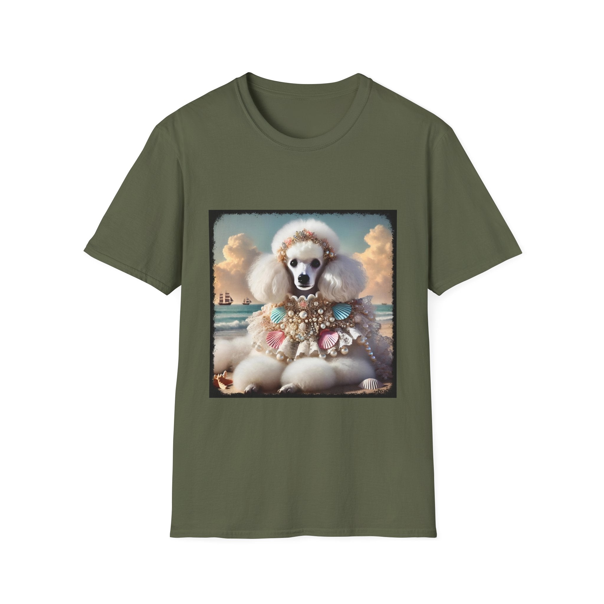 Poodle Coastal Cutie | Unisex Dog T-Shirt