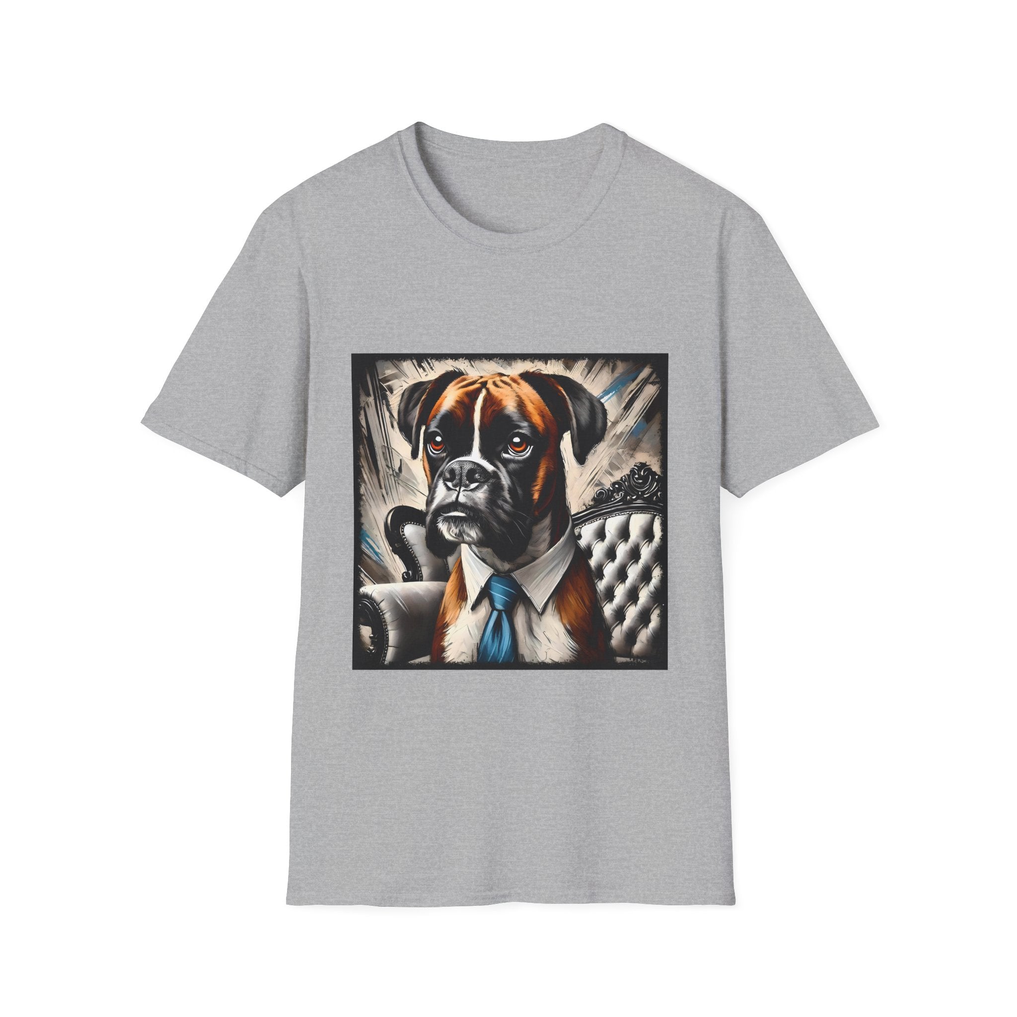Boxer Bold Gentleman | Unisex Dog T-Shirt