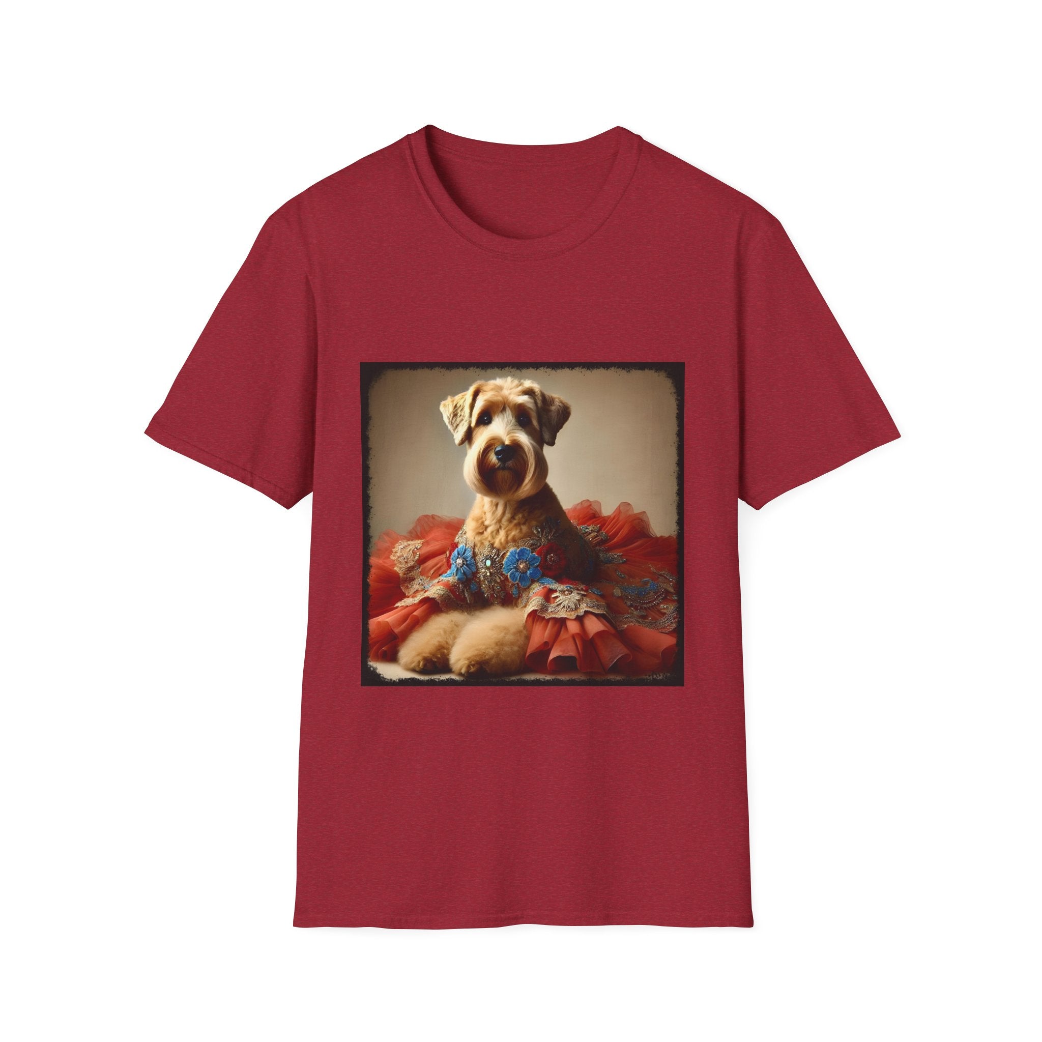 Wheaten Terrier Glitzy Gal | Unisex Dog T-Shirt