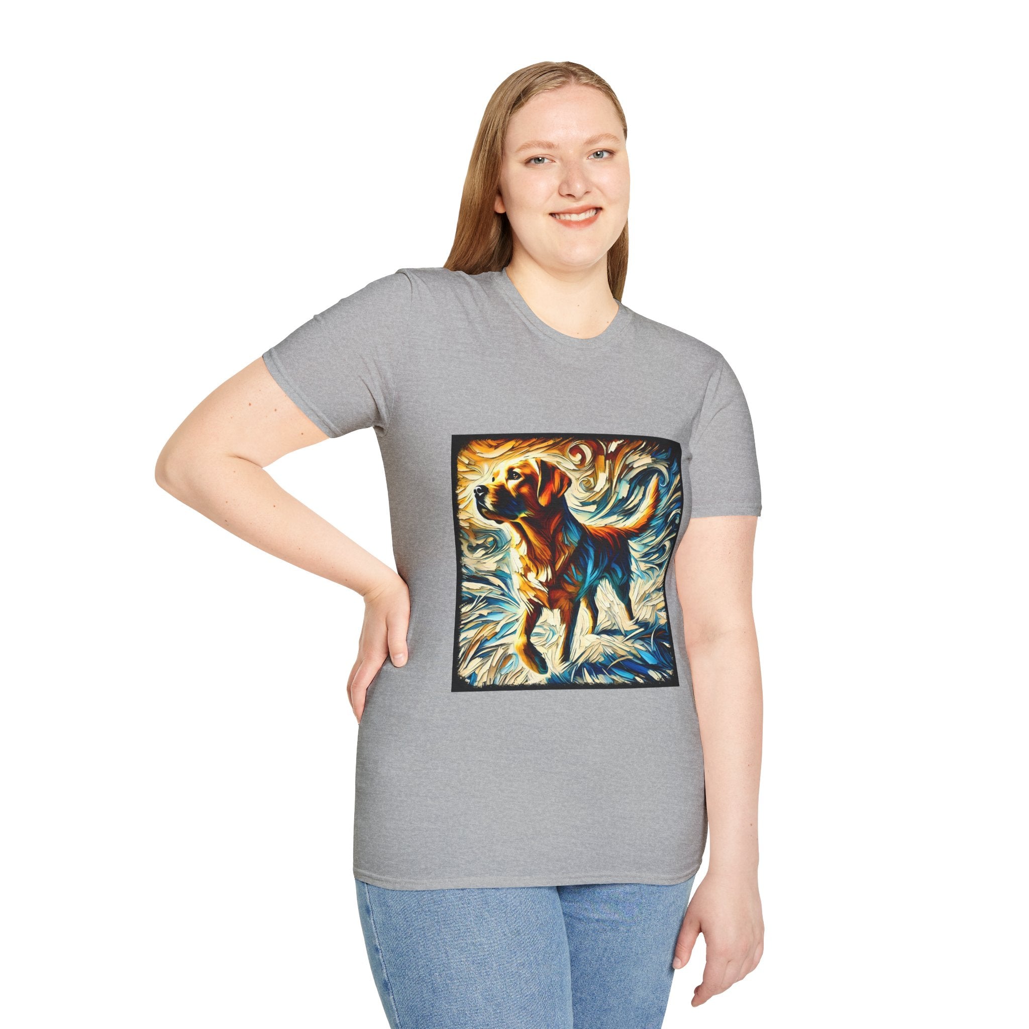 Labrador Retriever Sun Swirl | Unisex Dog T-Shirt