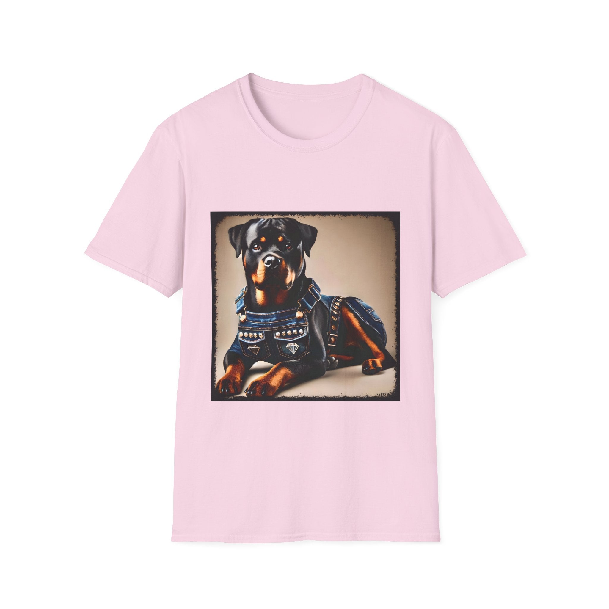 Rottweiler Denim Doll | Unisex Dog T-Shirt