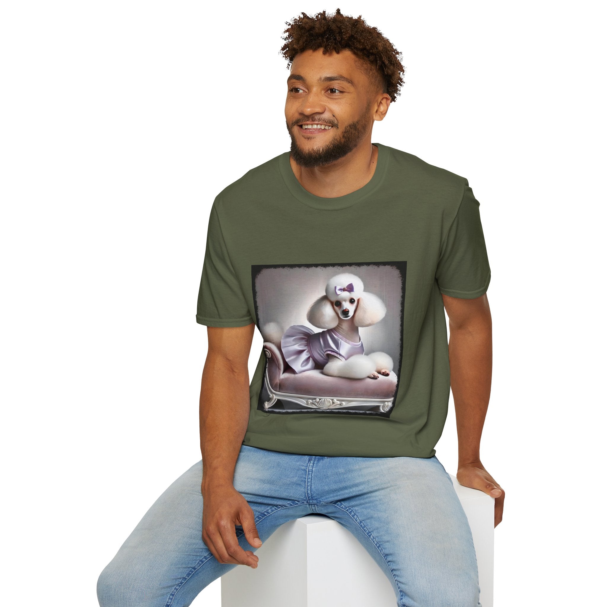 Poodle Lilac Lady | Unisex Dog T-Shirt