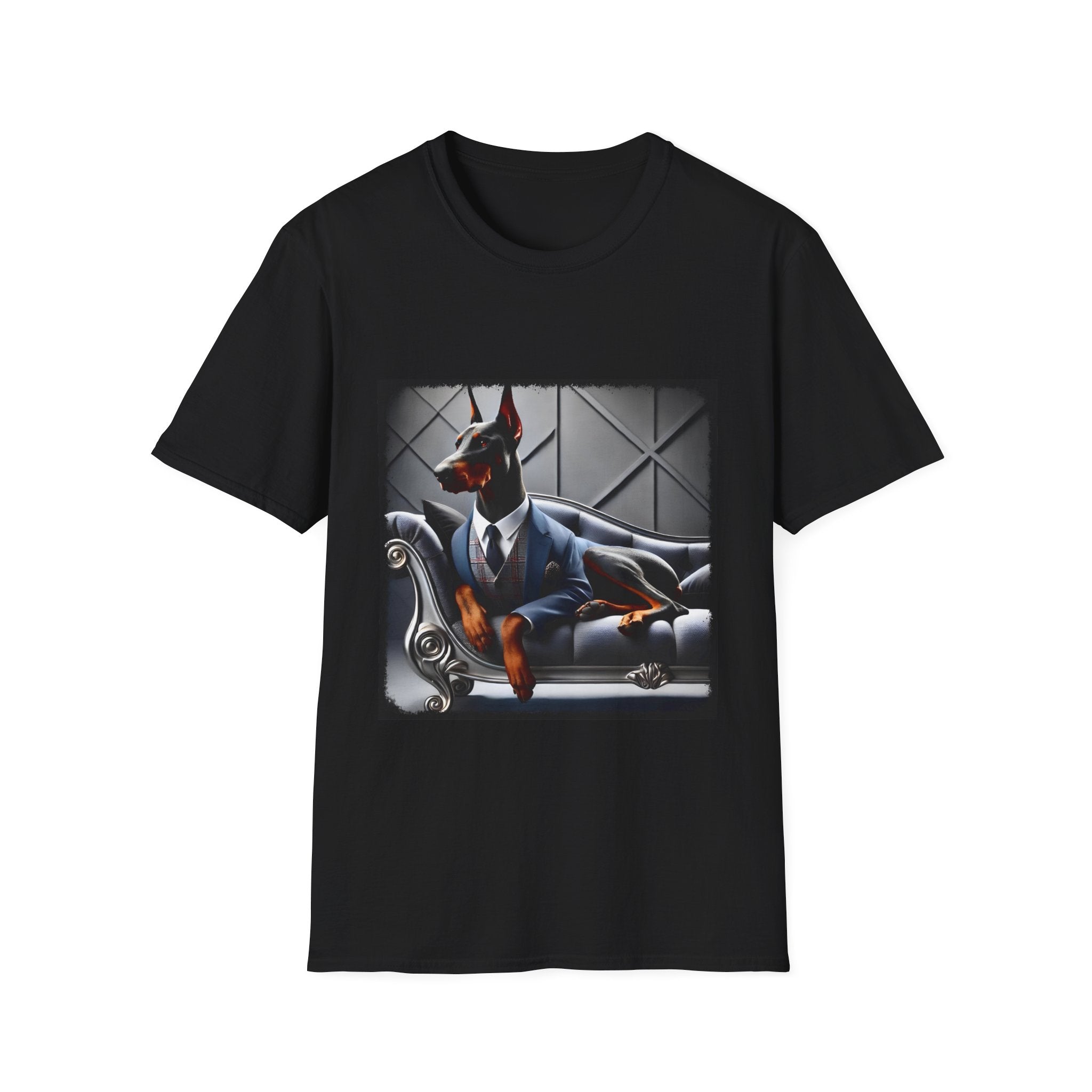 Doberman Pinscher Dapper Dude | Unisex Dog T-Shirt