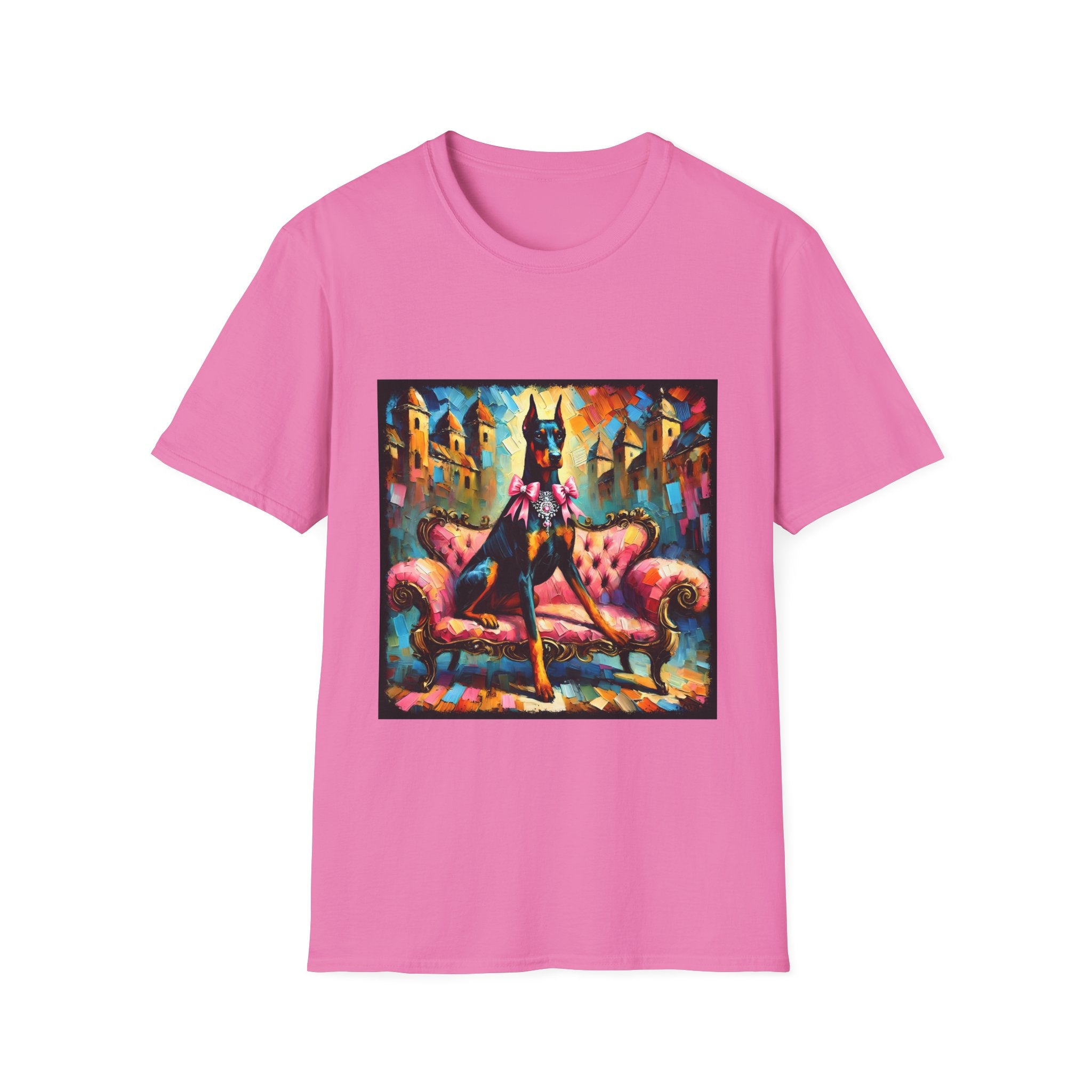 Doberman Pinscher Diamond Princess Classic | Unisex Dog T-Shirt