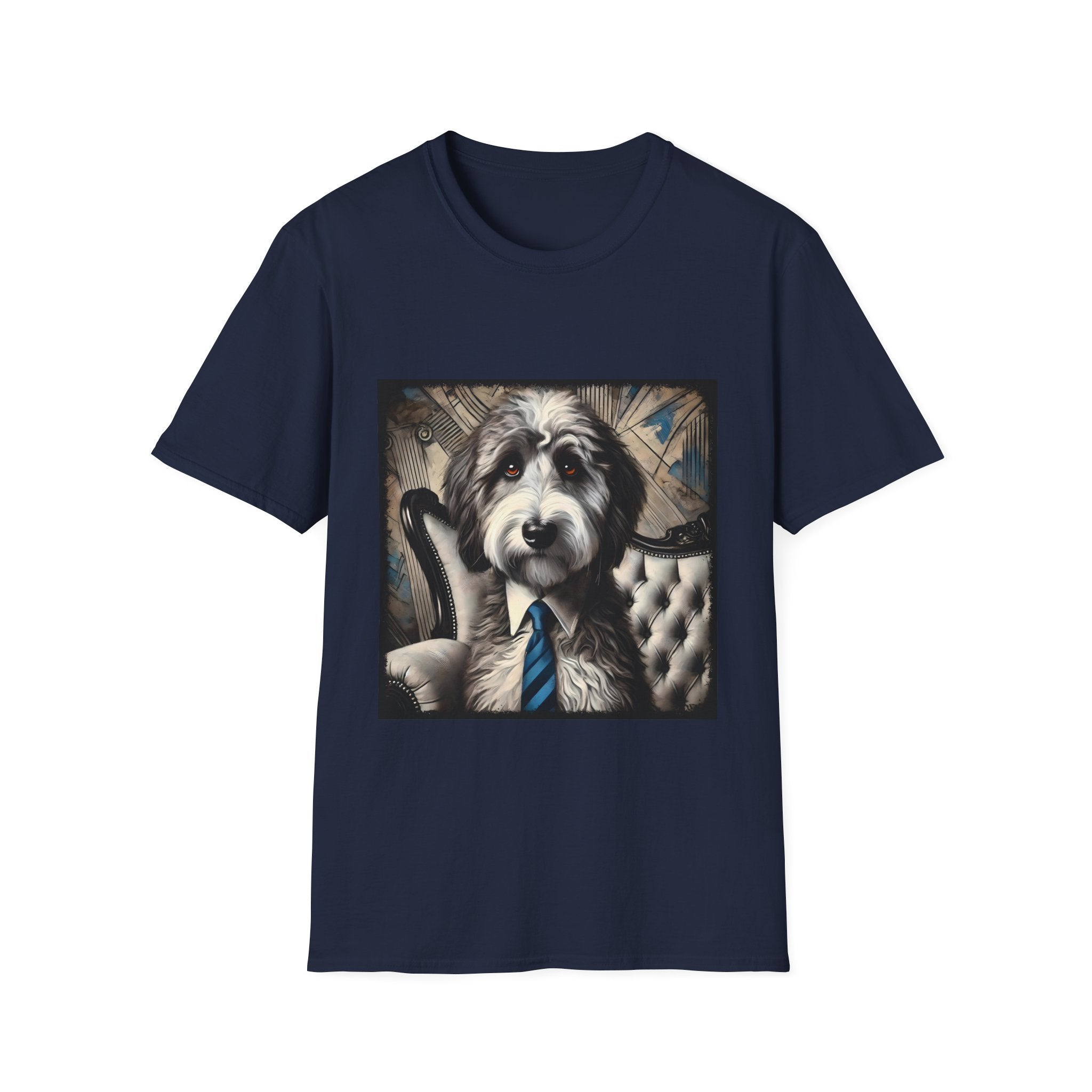 Sheepadoodle Handsome Gent | Unisex Dog T-Shirt
