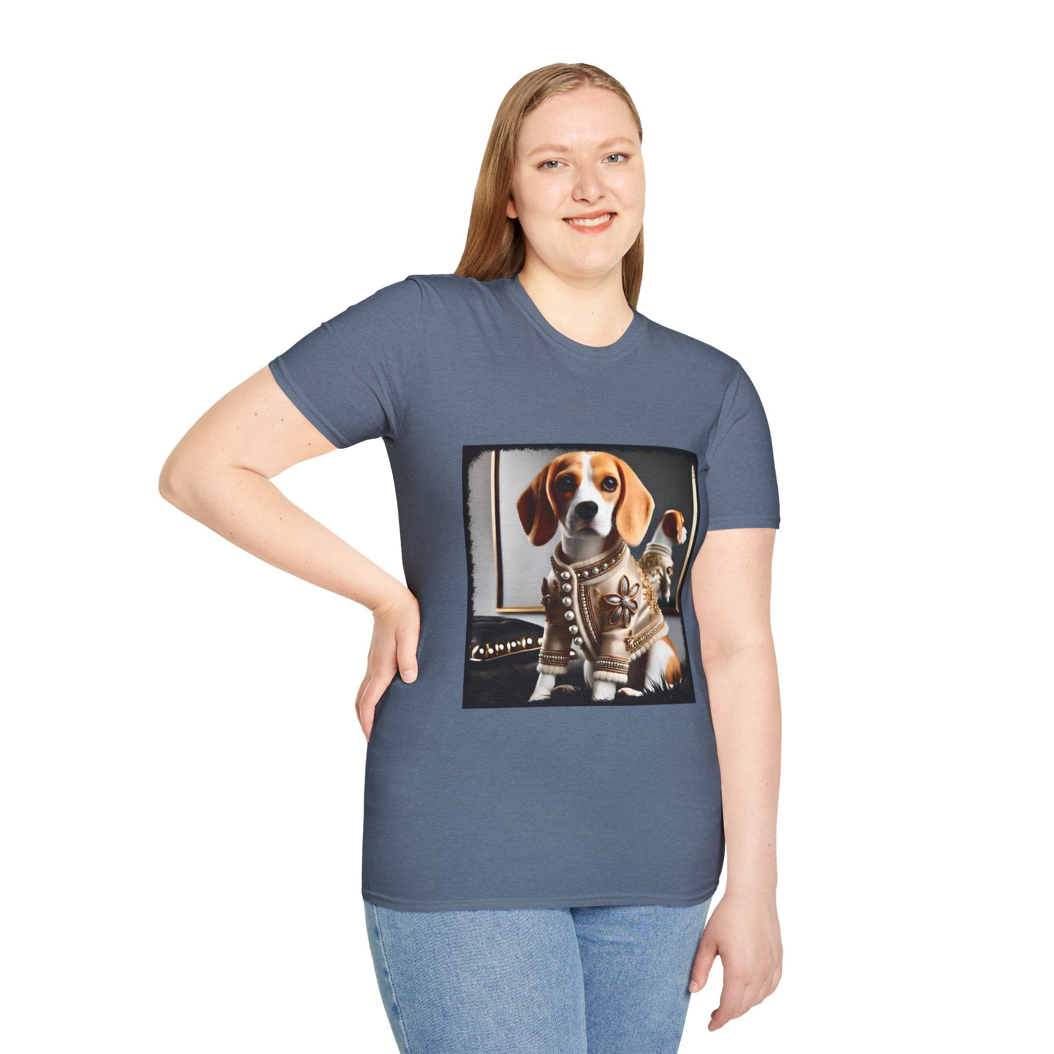 Beagle Golden Girl | Unisex Dog T-Shirt