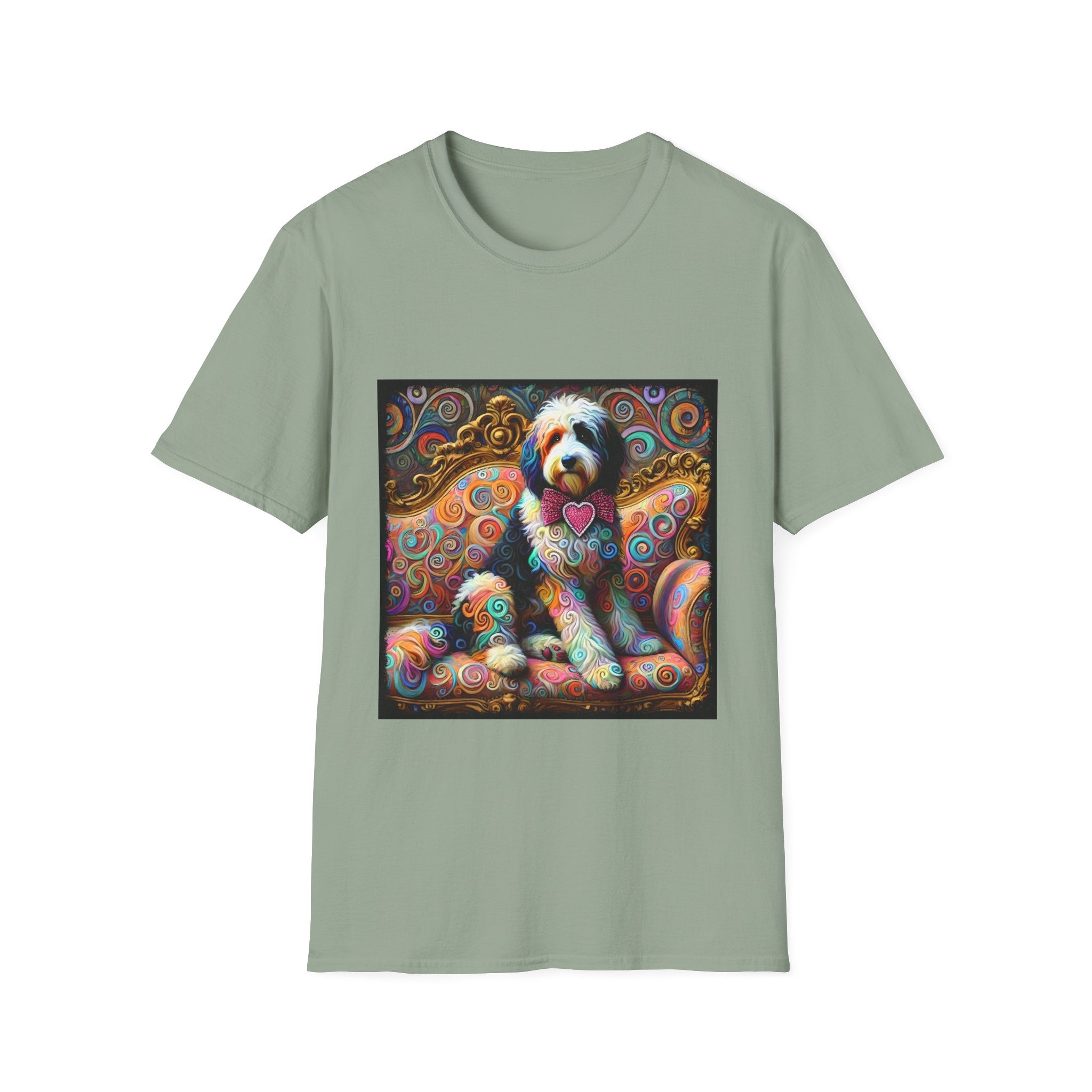 Bernedoodle Love Swirl | Unisex Dog T-Shirt