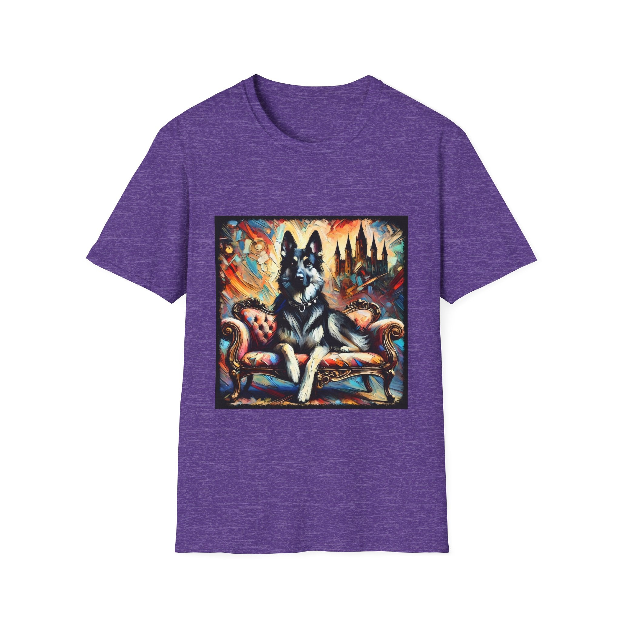 German Shepherd Vibrant Classic | Unisex Dog T-Shirt