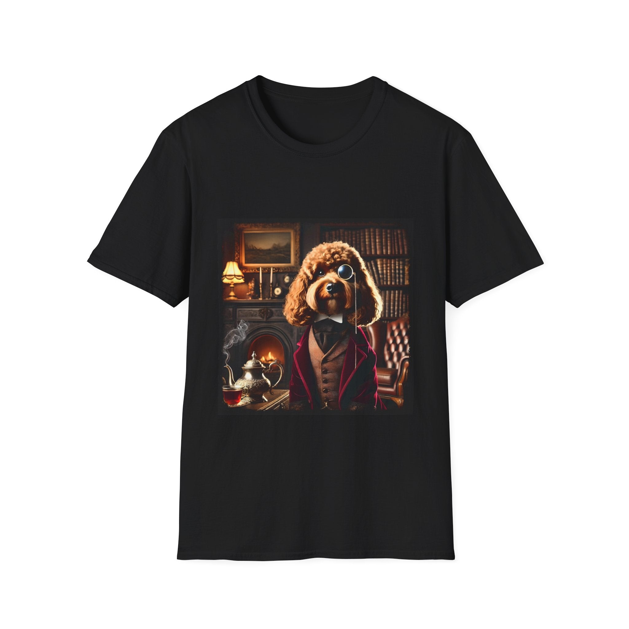 Cavapoo Mister Monacle | Unisex Dog T-Shirt