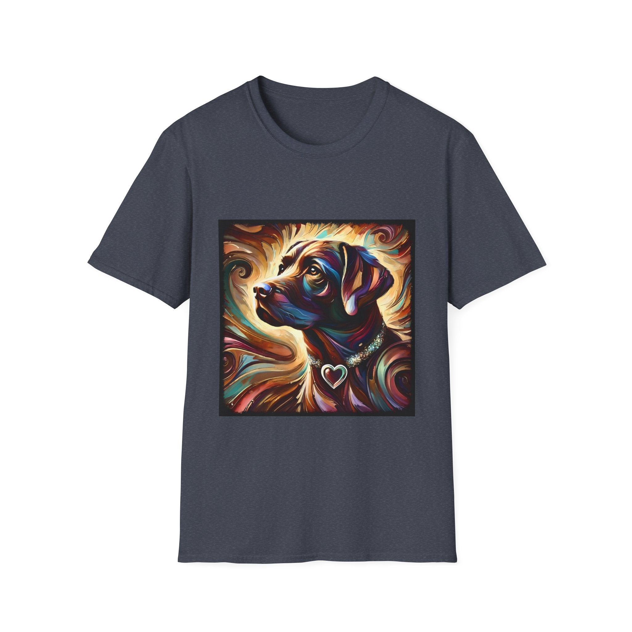 Labrador Retriever Warm Heart Swirl | Unisex Dog T-Shirt
