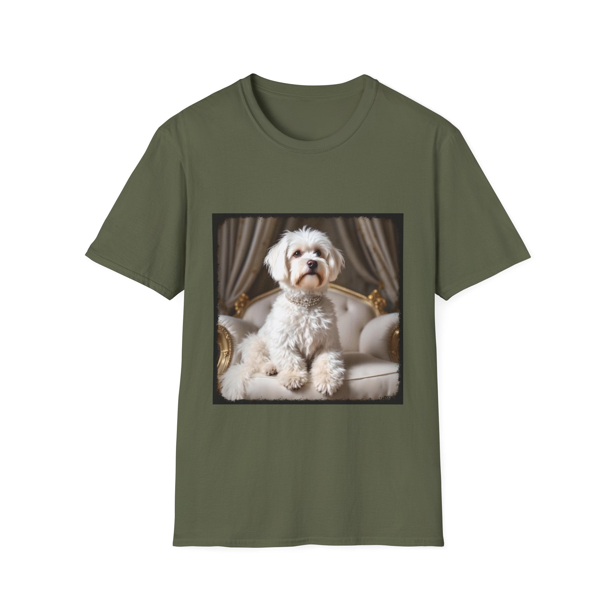 Maltese Royal Princess | Unisex Dog T-Shirt