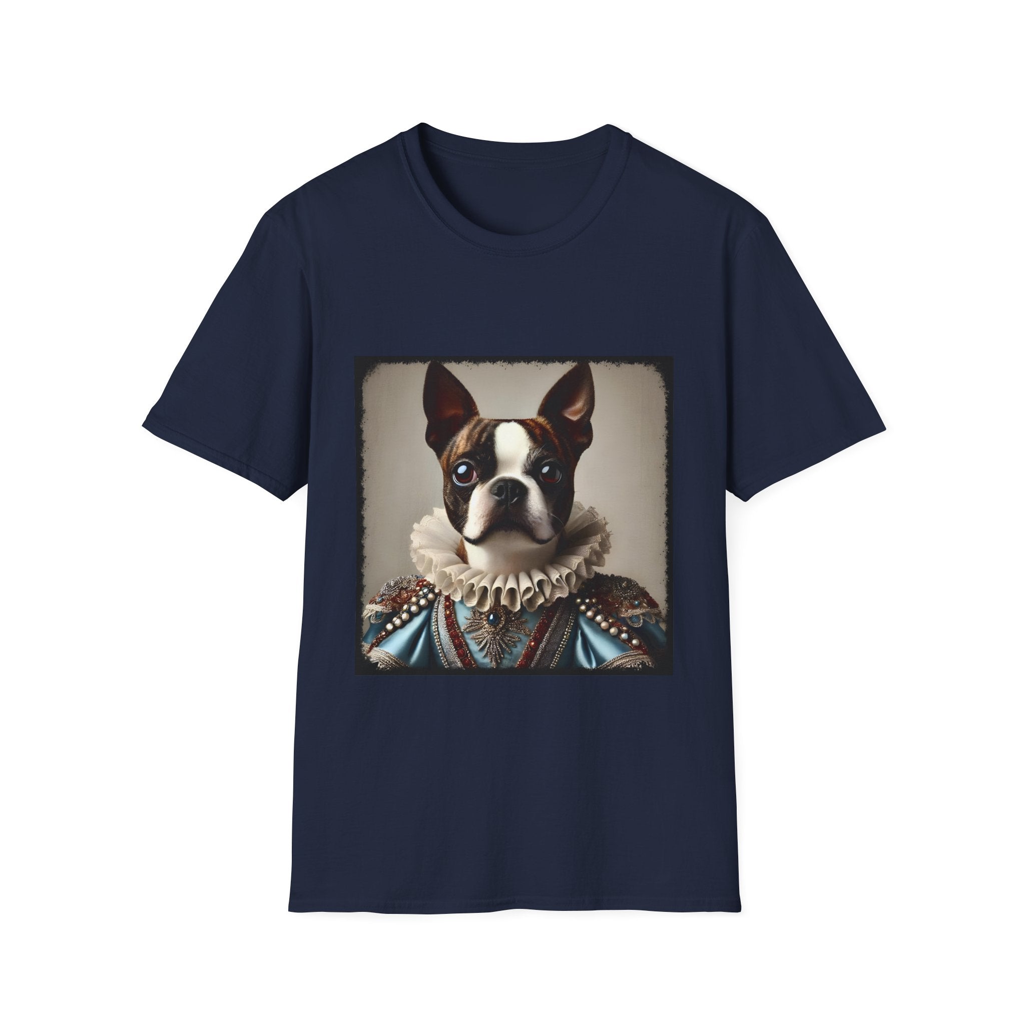 Boston Terrier Bougie Brindle | Unisex Dog T-Shirt