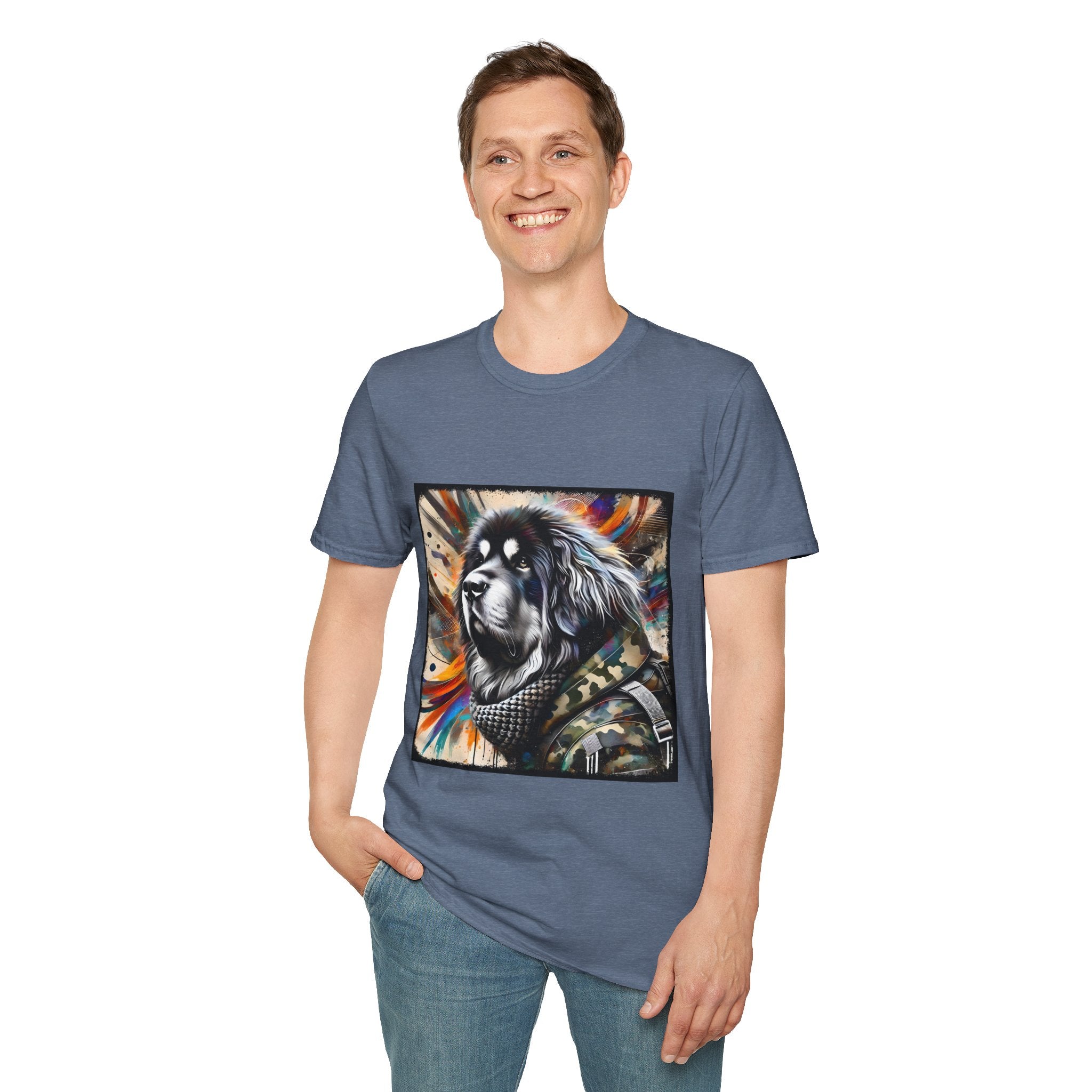 Tibetan Mastiff Bold Armor Classic | Unisex Dog T-Shirt