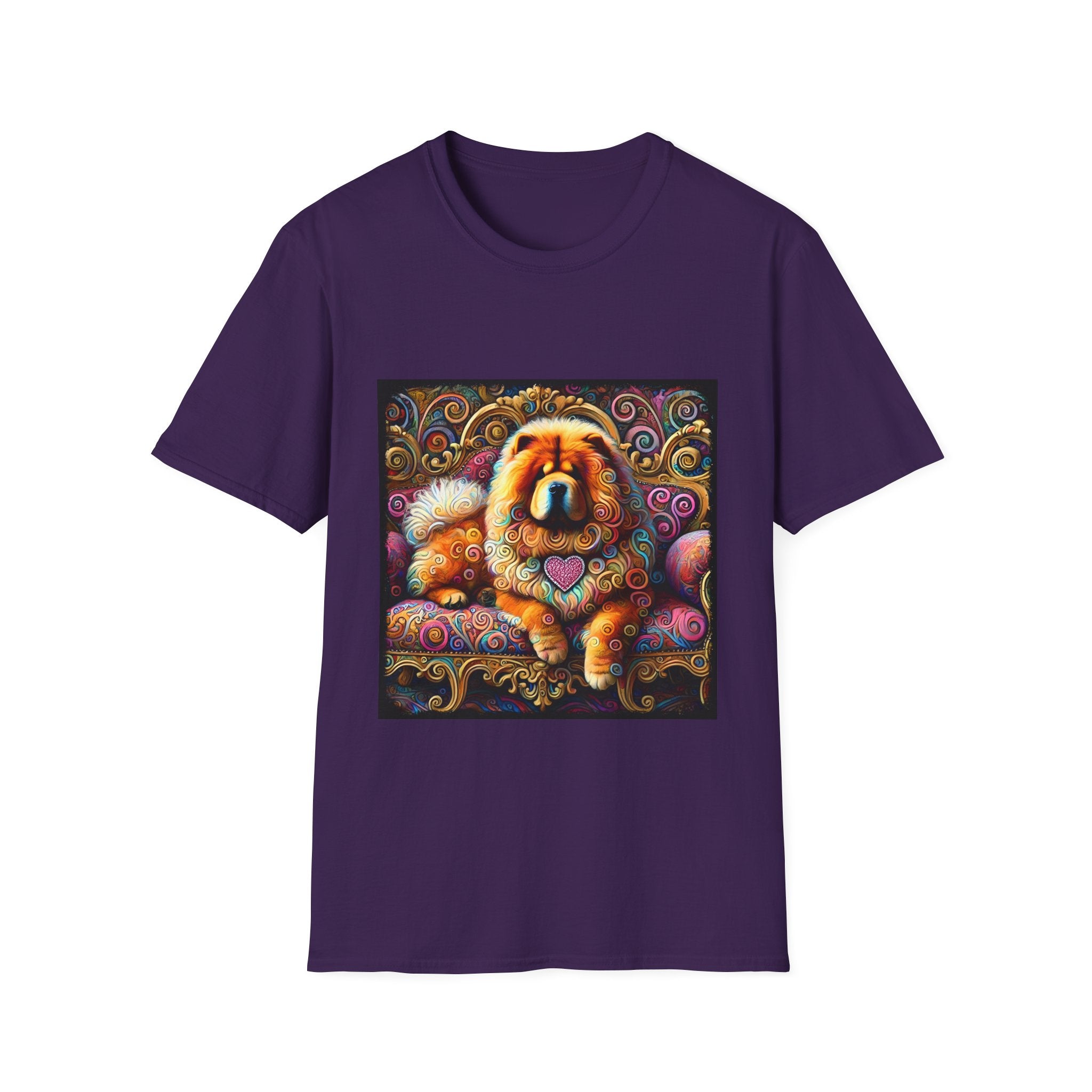 Chow Chow Love Swirl | Unisex Dog T-Shirt
