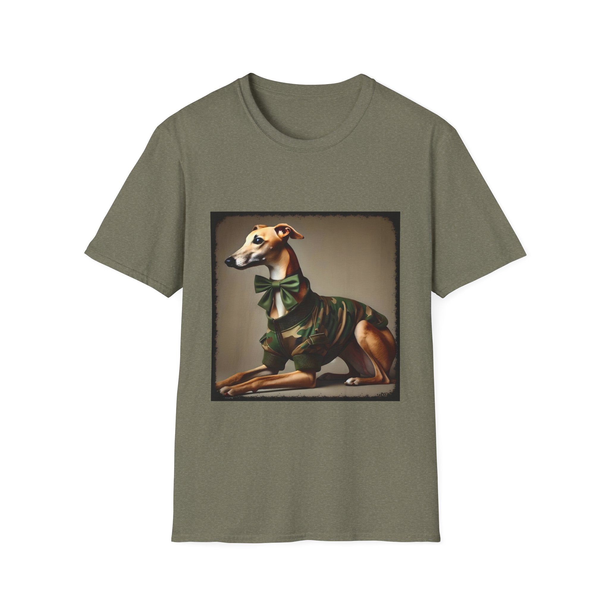 Greyhound Camo Cutie | Unisex Dog T-Shirt
