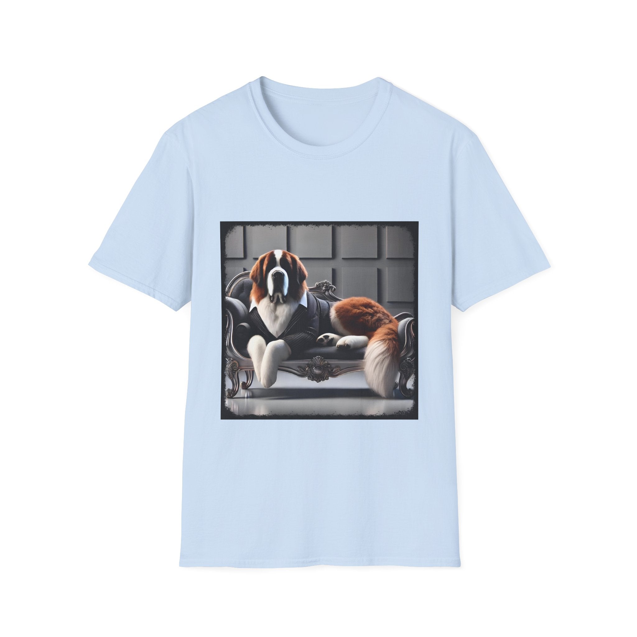 Saint Bernard Tux Luxe | Unisex Dog T-Shirt