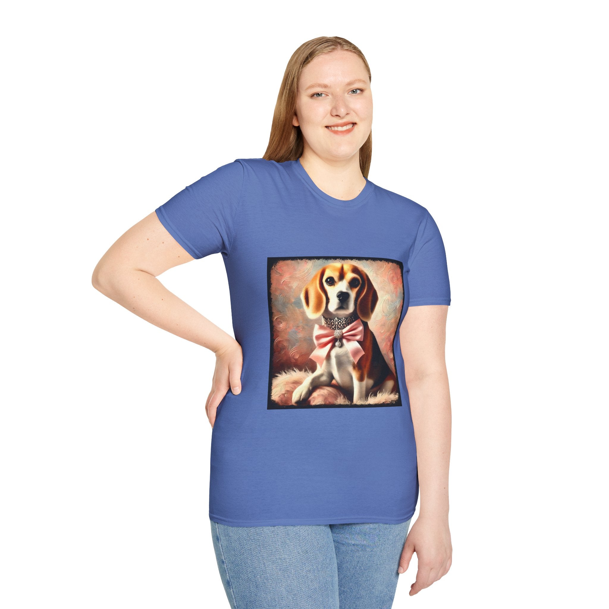 Beagle Diamond Princess Classic | Unisex Dog T-Shirt